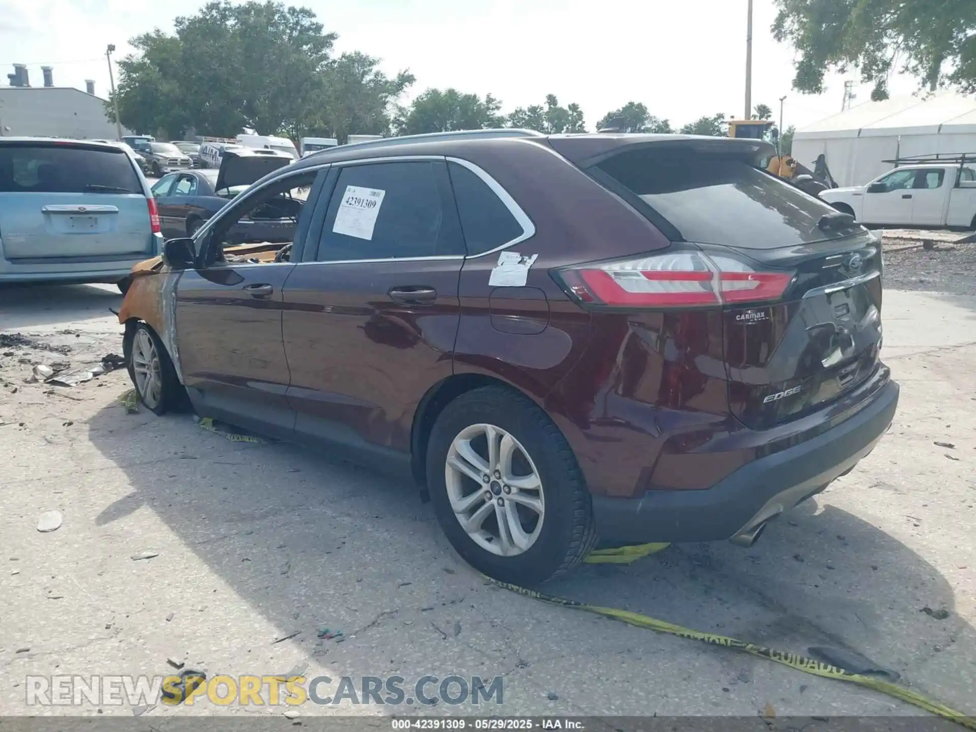 3 Photograph of a damaged car 2FMPK3J98LBA47492 FORD EDGE 2020