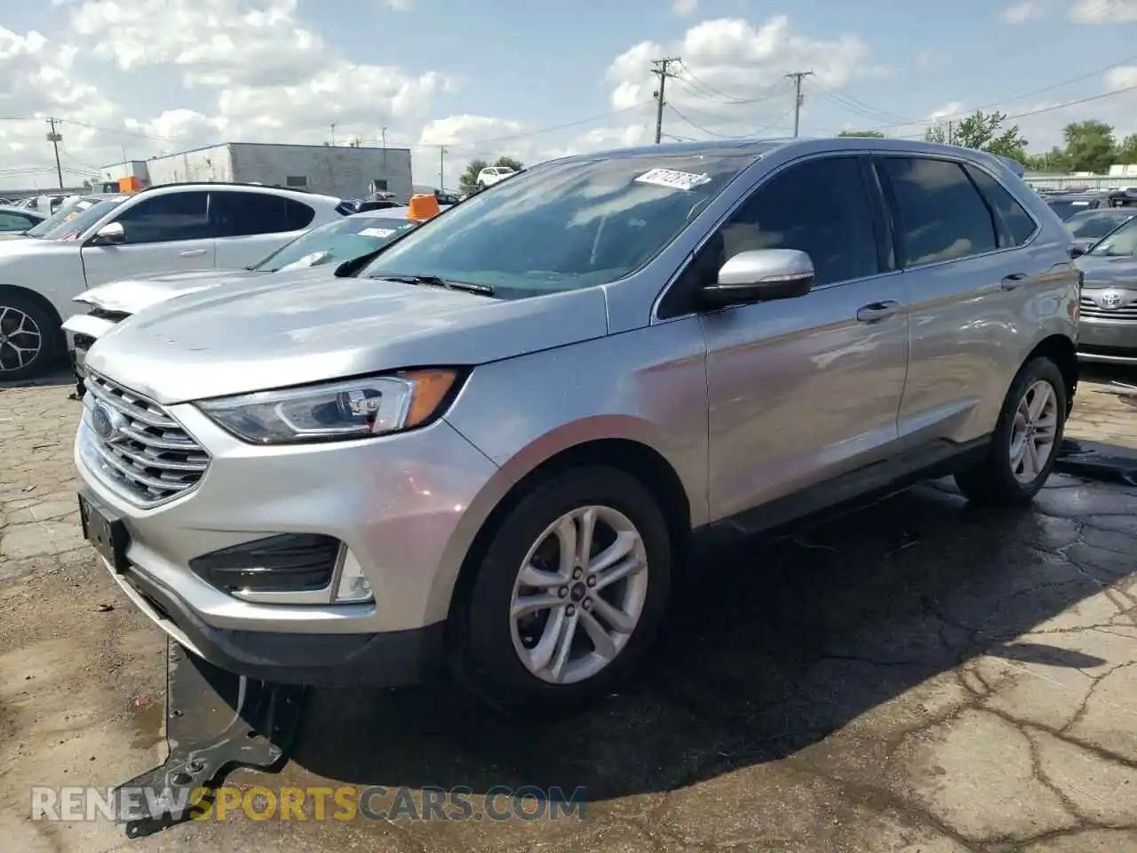 1 Photograph of a damaged car 2FMPK3J98LBB32753 FORD EDGE 2020
