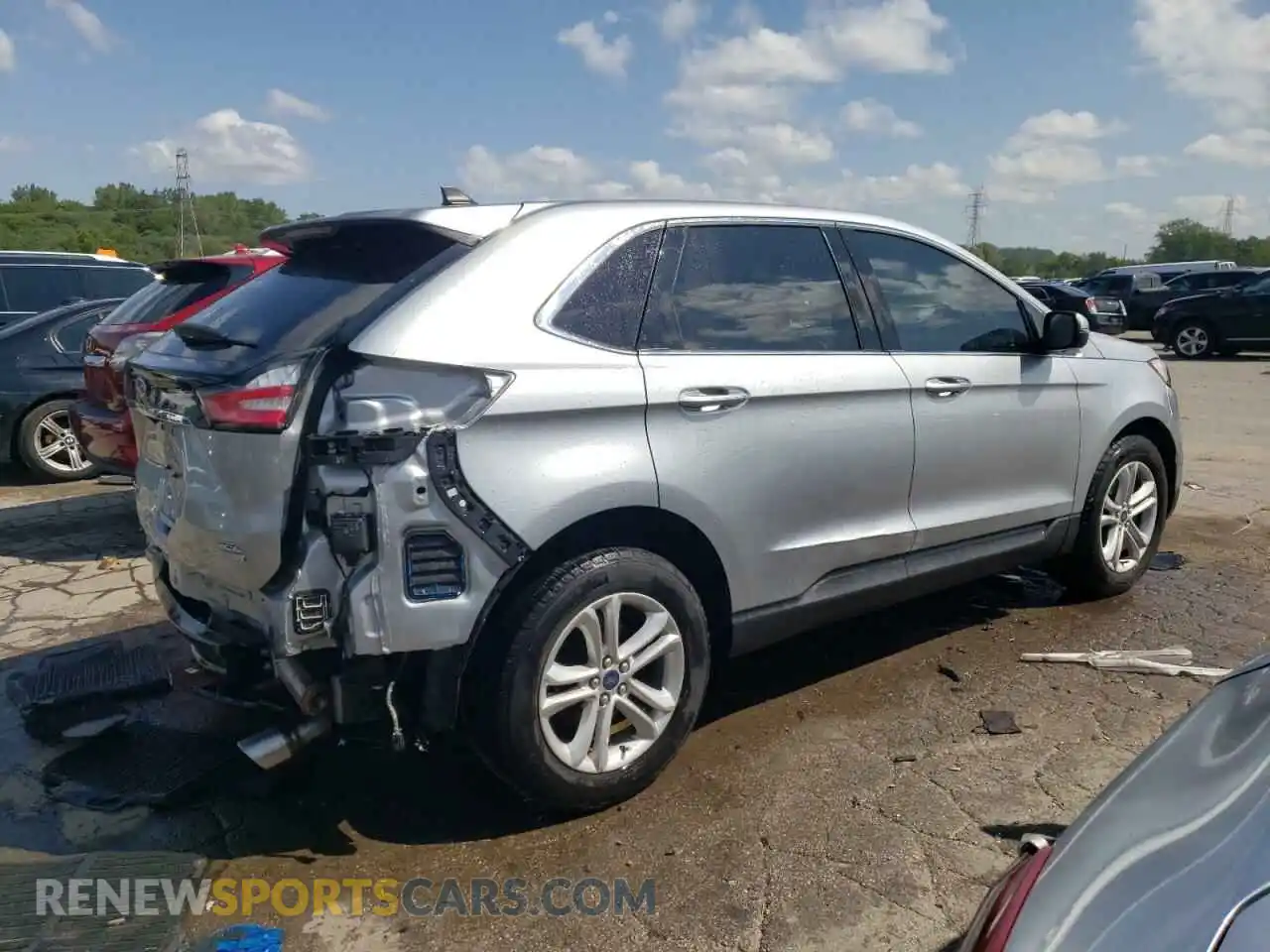 3 Photograph of a damaged car 2FMPK3J98LBB32753 FORD EDGE 2020