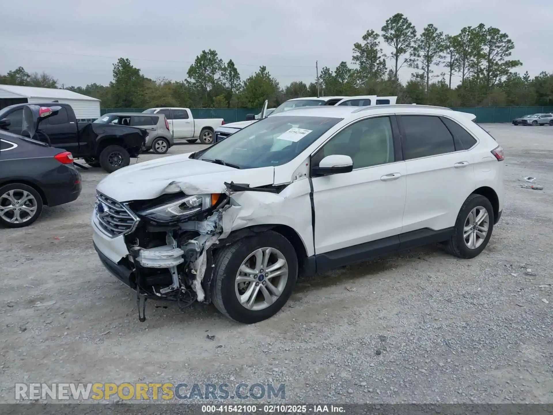 2 Photograph of a damaged car 2FMPK3J9XLBA57358 FORD EDGE 2020