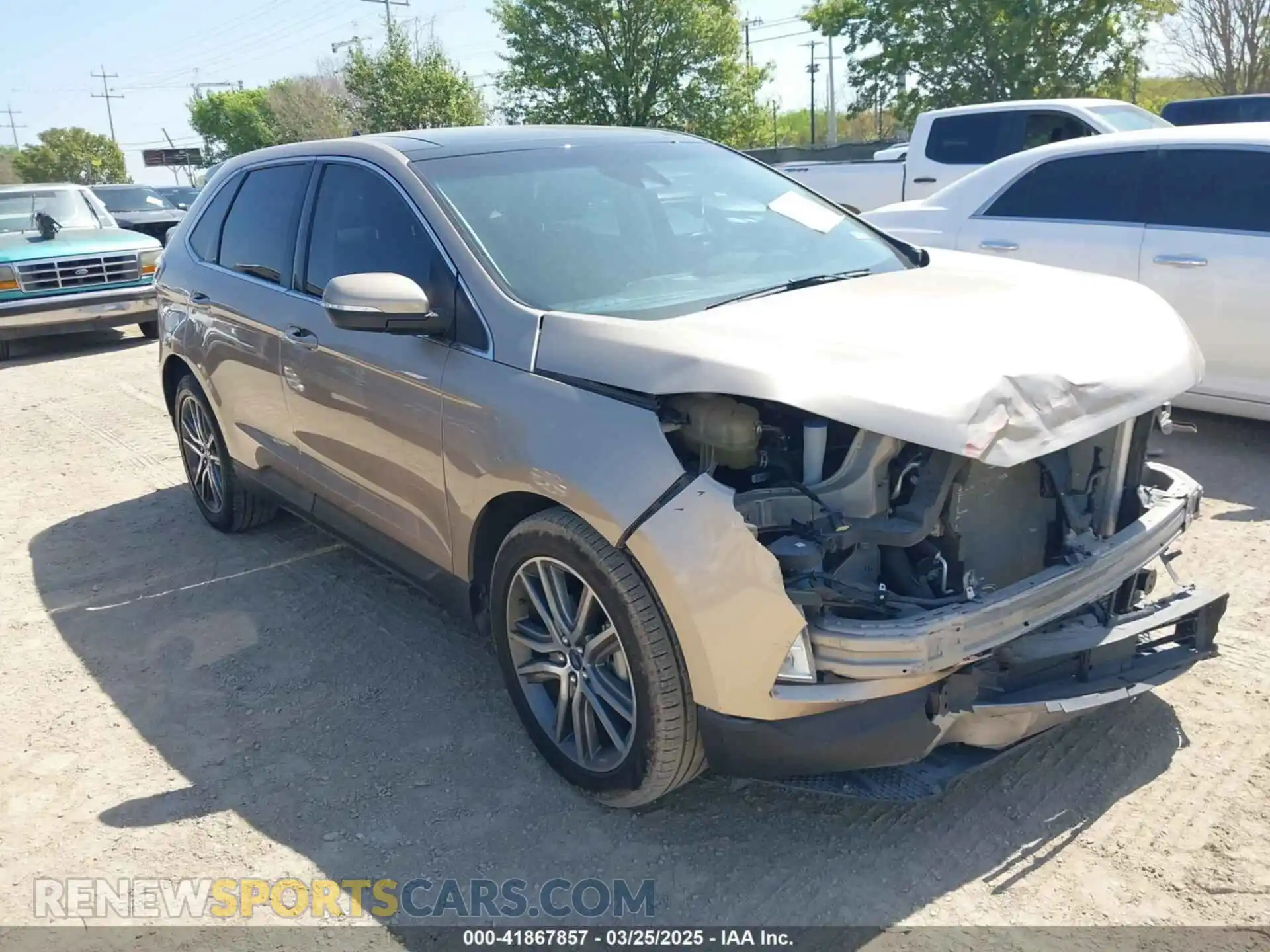 1 Photograph of a damaged car 2FMPK3K90LBB19476 FORD EDGE 2020