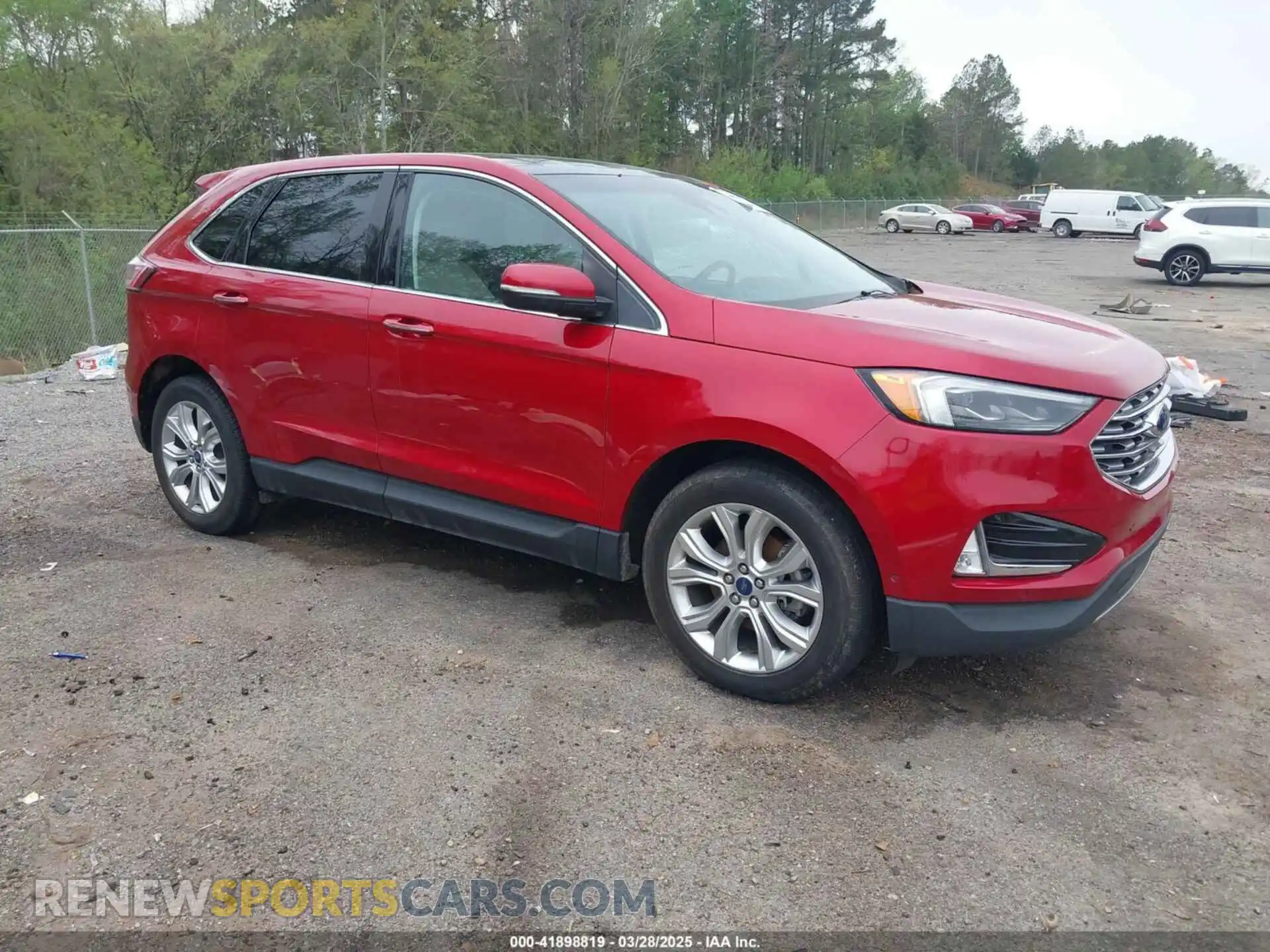 1 Photograph of a damaged car 2FMPK3K91LBA88450 FORD EDGE 2020