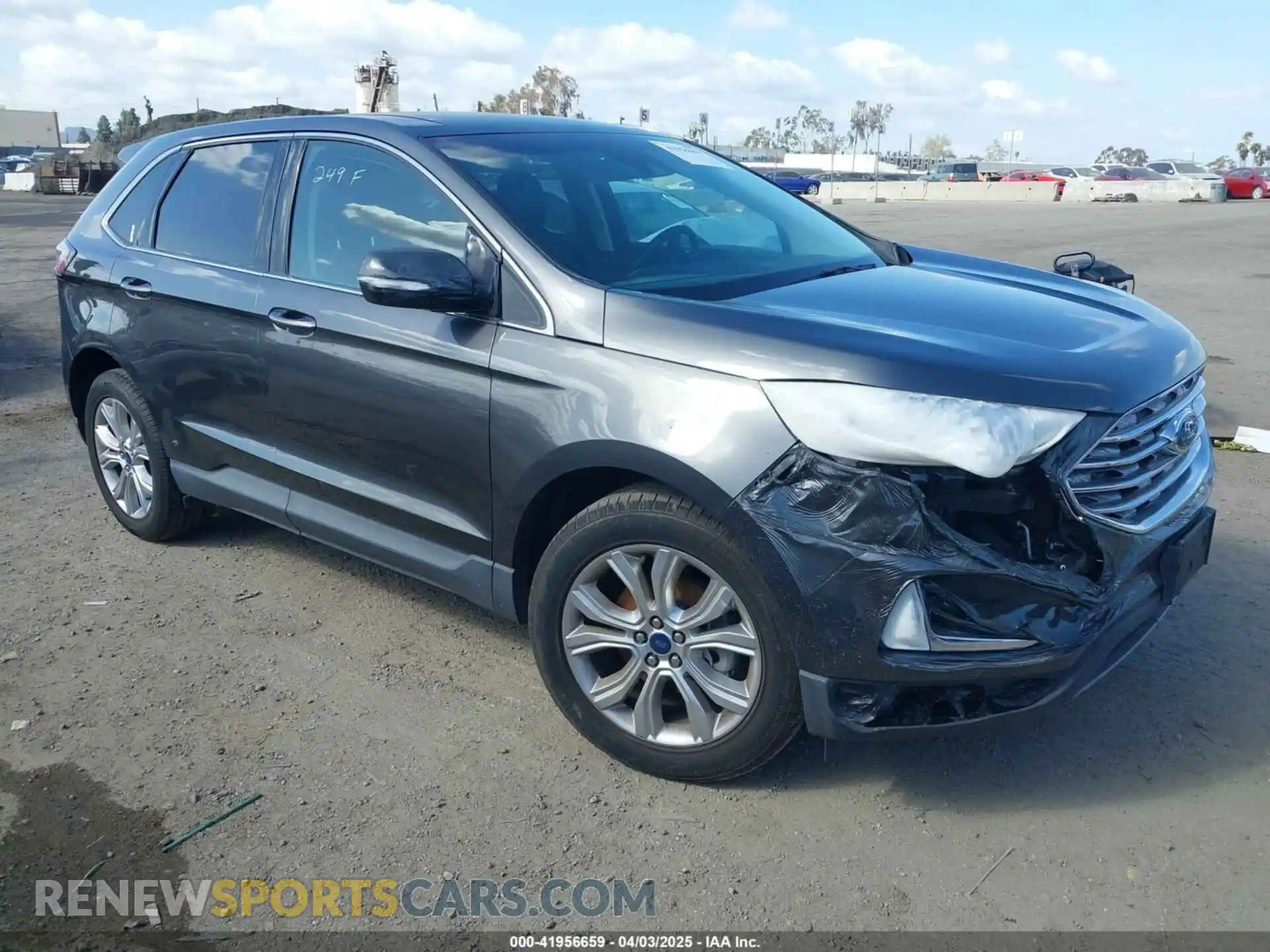 1 Photograph of a damaged car 2FMPK3K97LBA27927 FORD EDGE 2020
