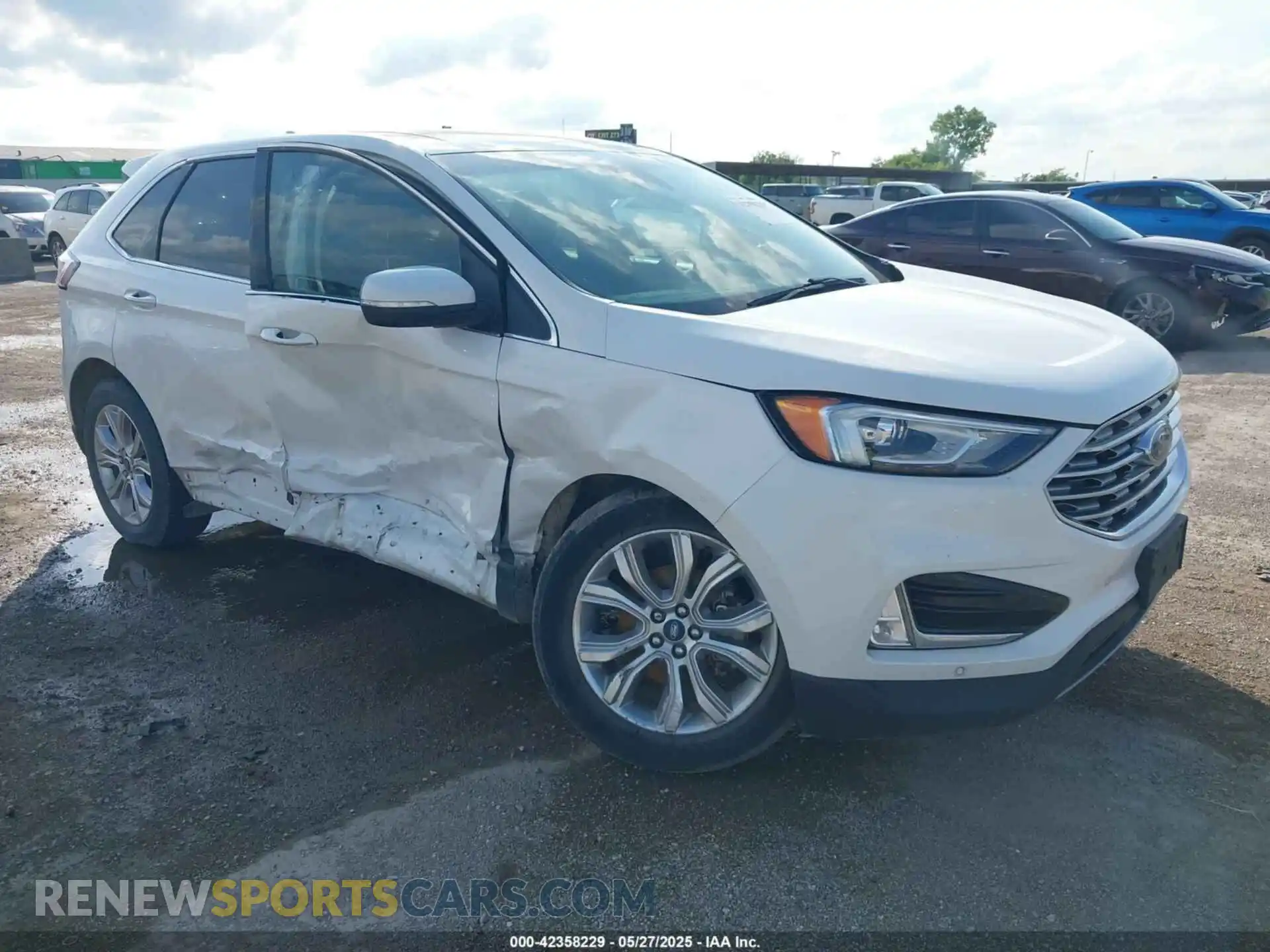 1 Photograph of a damaged car 2FMPK3K98LBA42159 FORD EDGE 2020