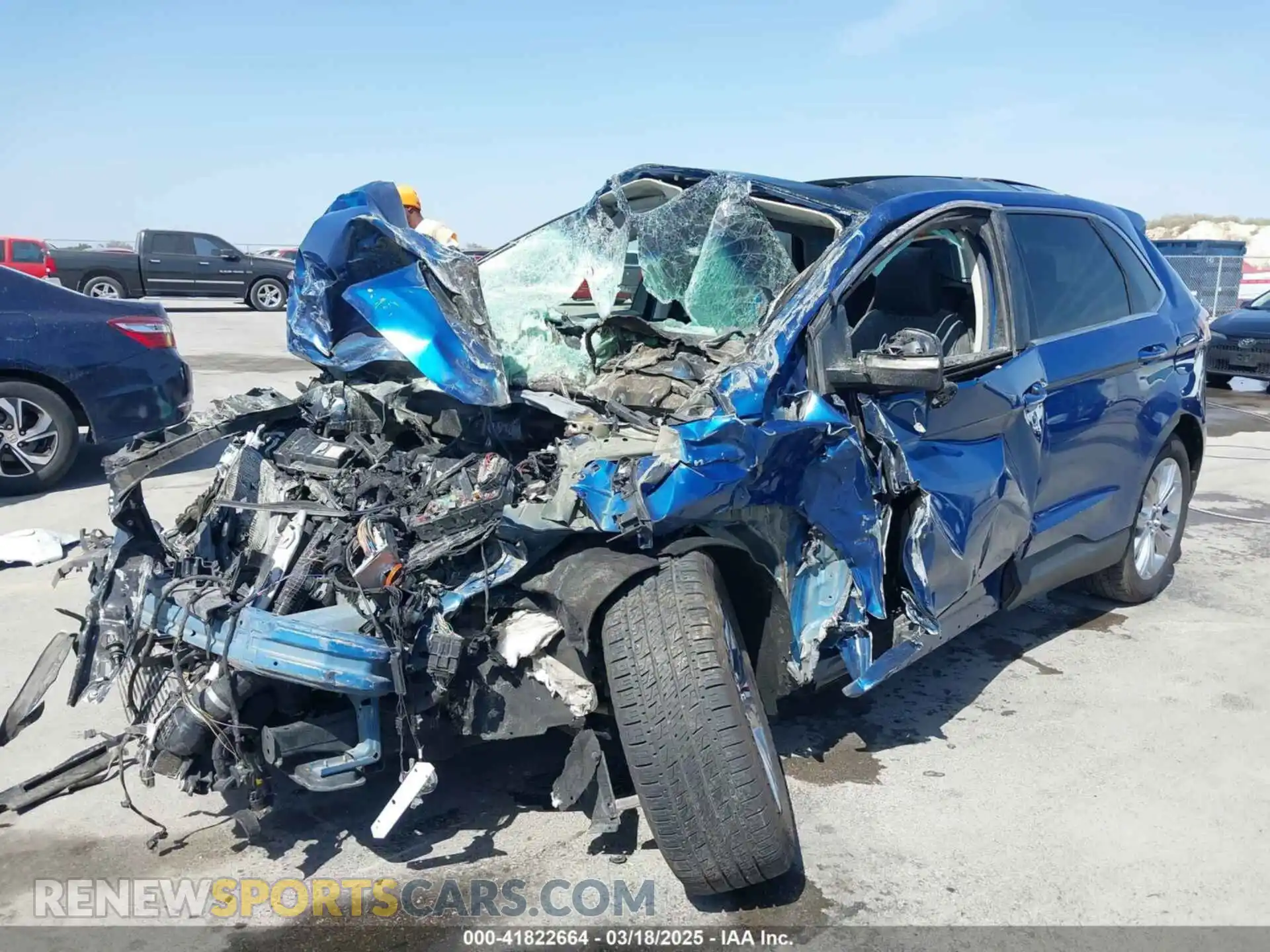2 Photograph of a damaged car 2FMPK3K98LBA72195 FORD EDGE 2020