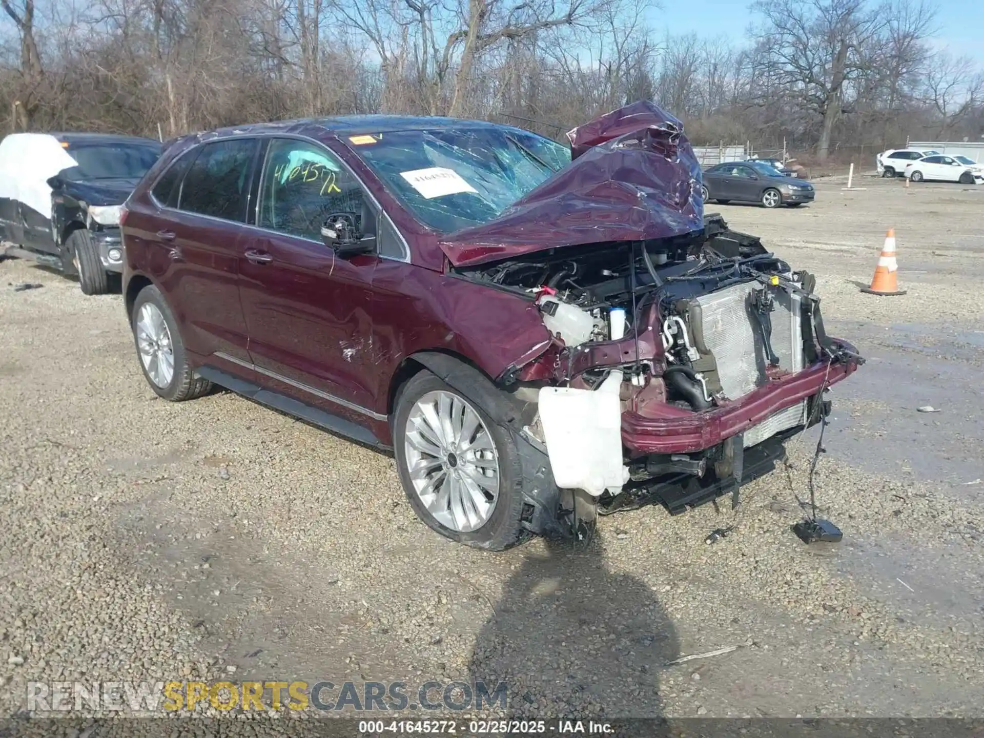 1 Photograph of a damaged car 2FMPK3K9XLBA00060 FORD EDGE 2020