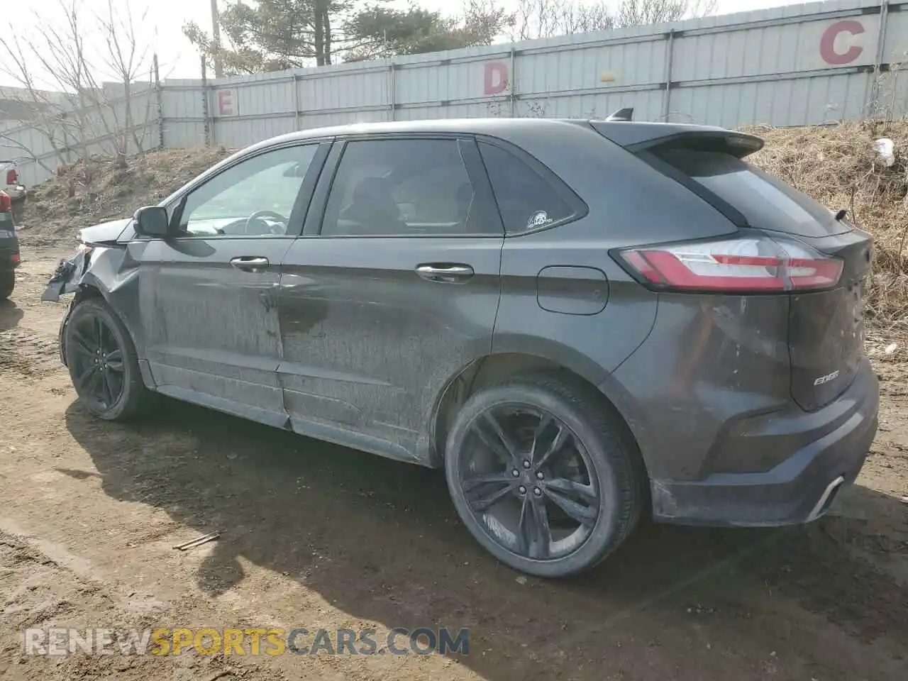 2 Photograph of a damaged car 2FMPK4AP6LBB50057 FORD EDGE 2020