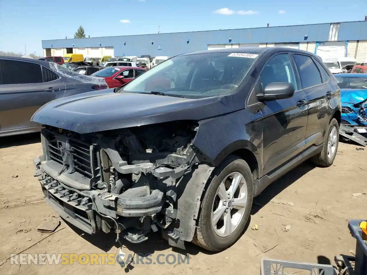 1 Photograph of a damaged car 2FMPK4G93LBB48145 FORD EDGE 2020