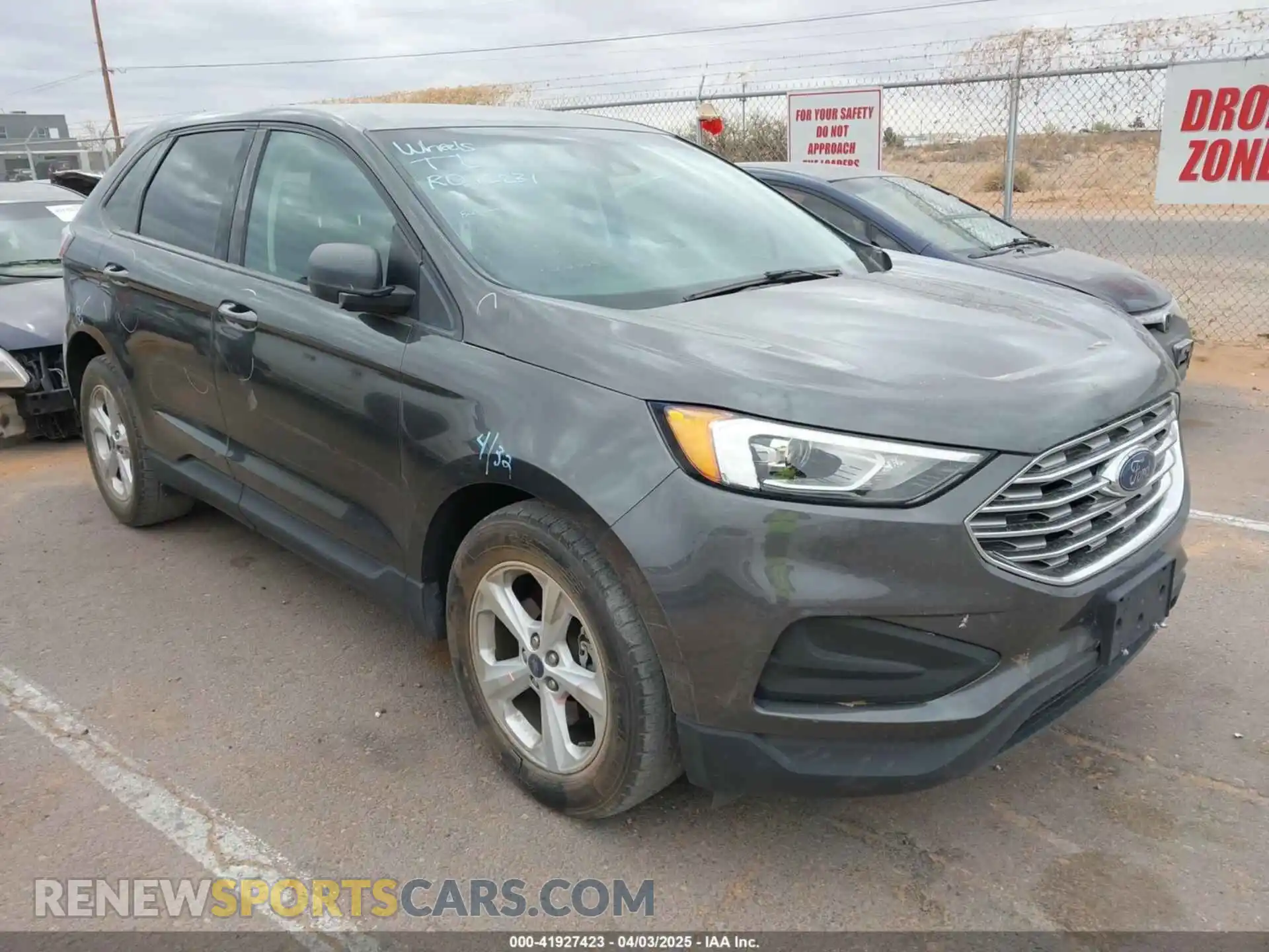 1 Photograph of a damaged car 2FMPK4G94LBA73648 FORD EDGE 2020