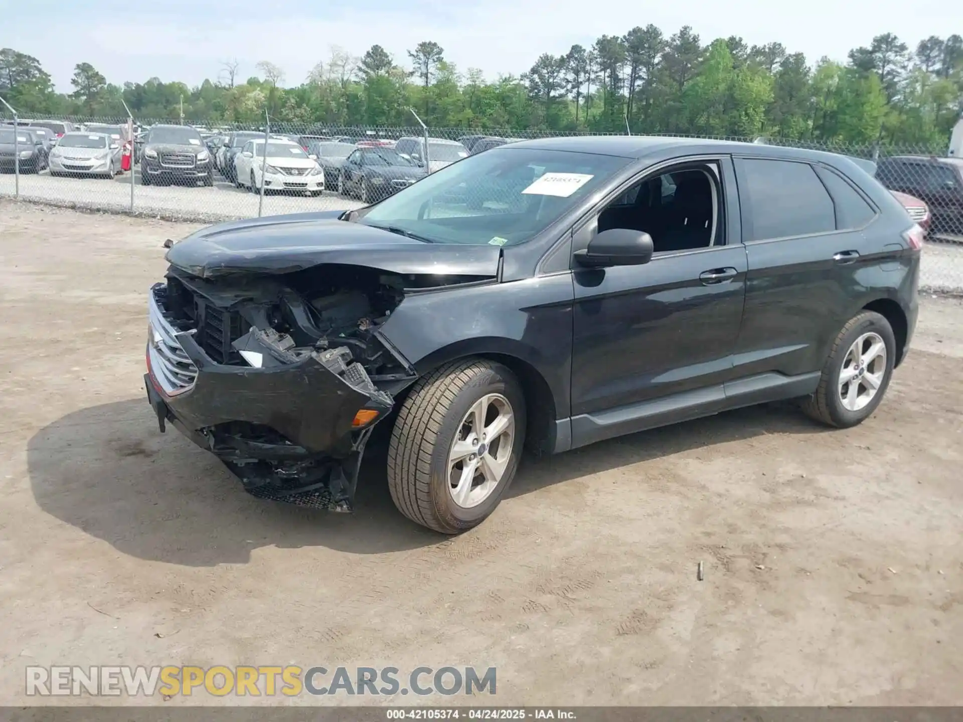 2 fotografías del automóvil dañado 2FMPK4G94LBB44654 FORD EDGE 2020