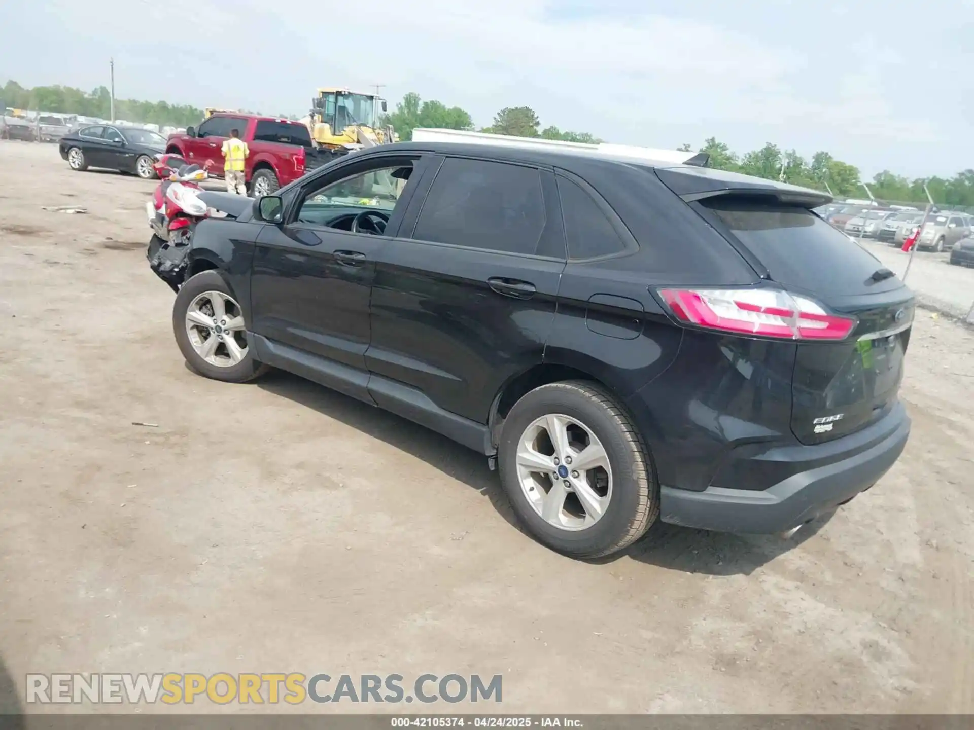 3 fotografías del automóvil dañado 2FMPK4G94LBB44654 FORD EDGE 2020