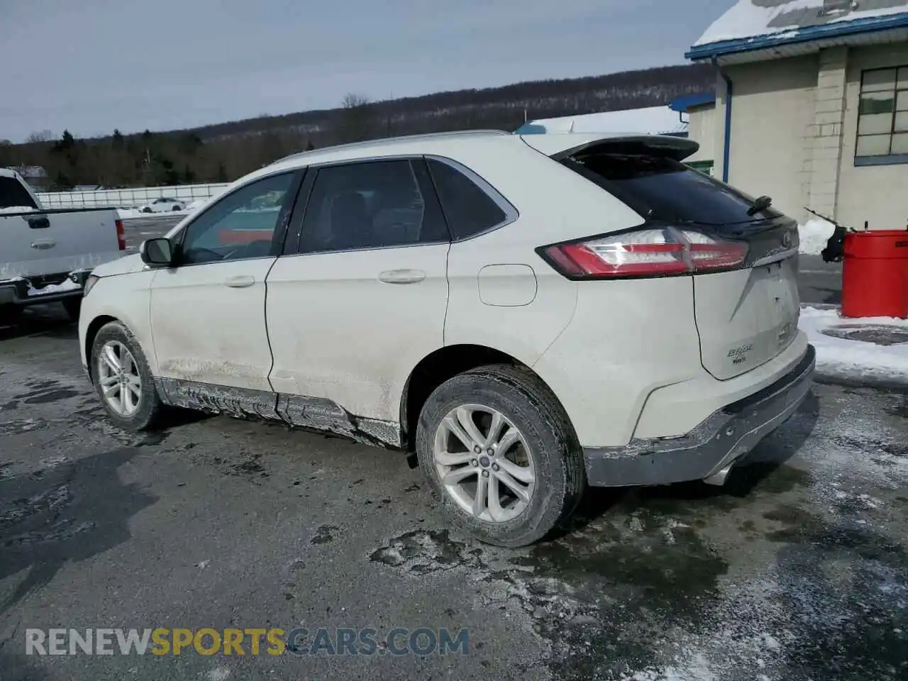 2 fotografías del automóvil dañado 2FMPK4J90LBA02522 FORD EDGE 2020