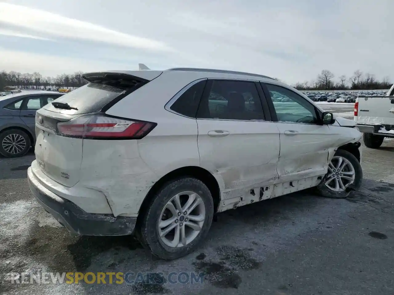 3 fotografías del automóvil dañado 2FMPK4J90LBA02522 FORD EDGE 2020