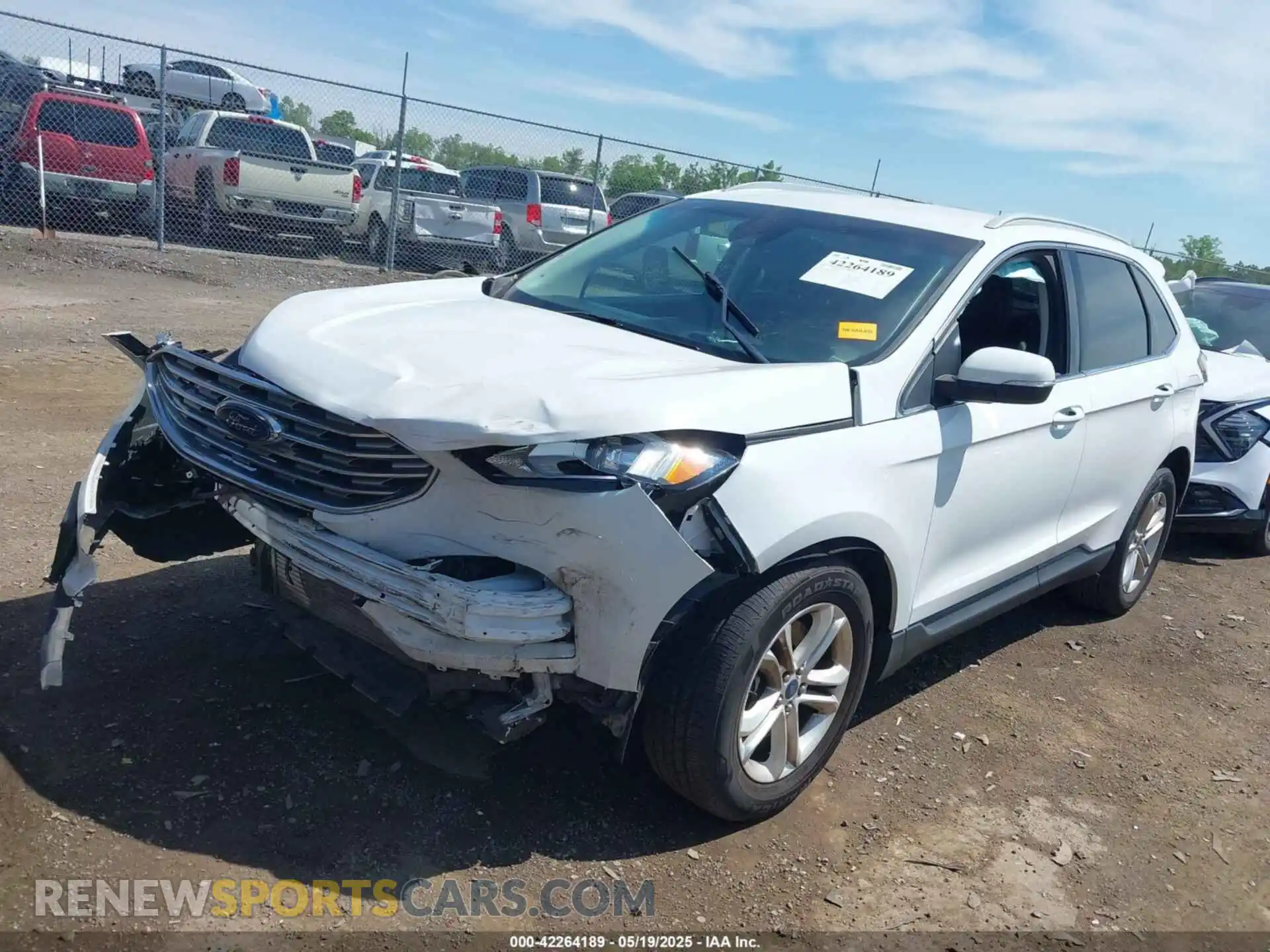 2 Photograph of a damaged car 2FMPK4J90LBA28960 FORD EDGE 2020