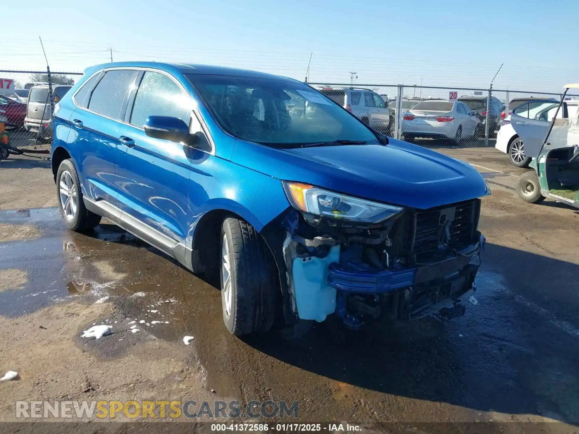 1 Photograph of a damaged car 2FMPK4J90LBA48979 FORD EDGE 2020