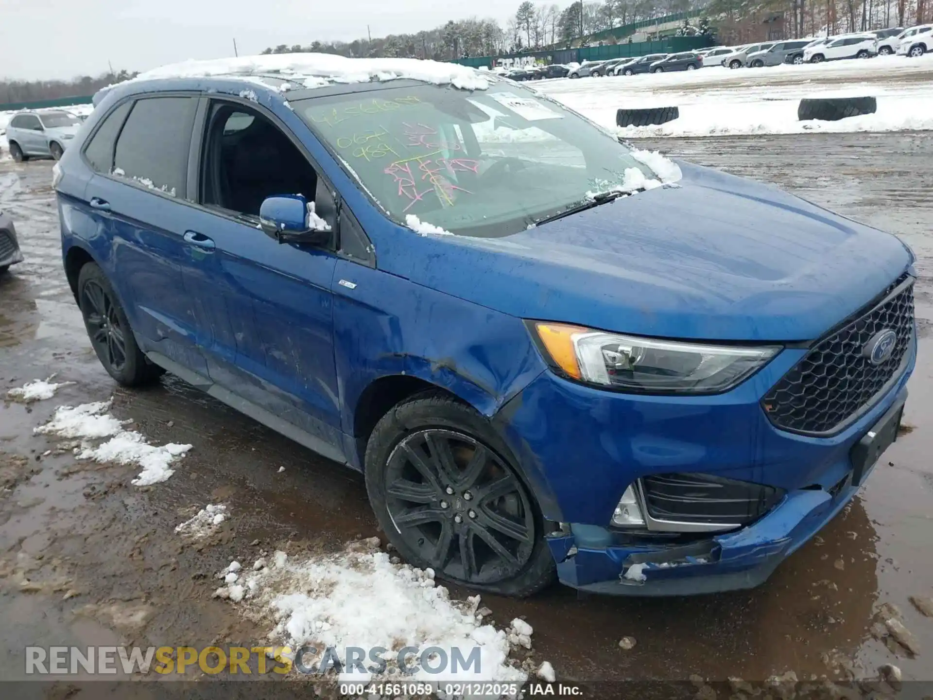 1 Photograph of a damaged car 2FMPK4J90LBB44515 FORD EDGE 2020