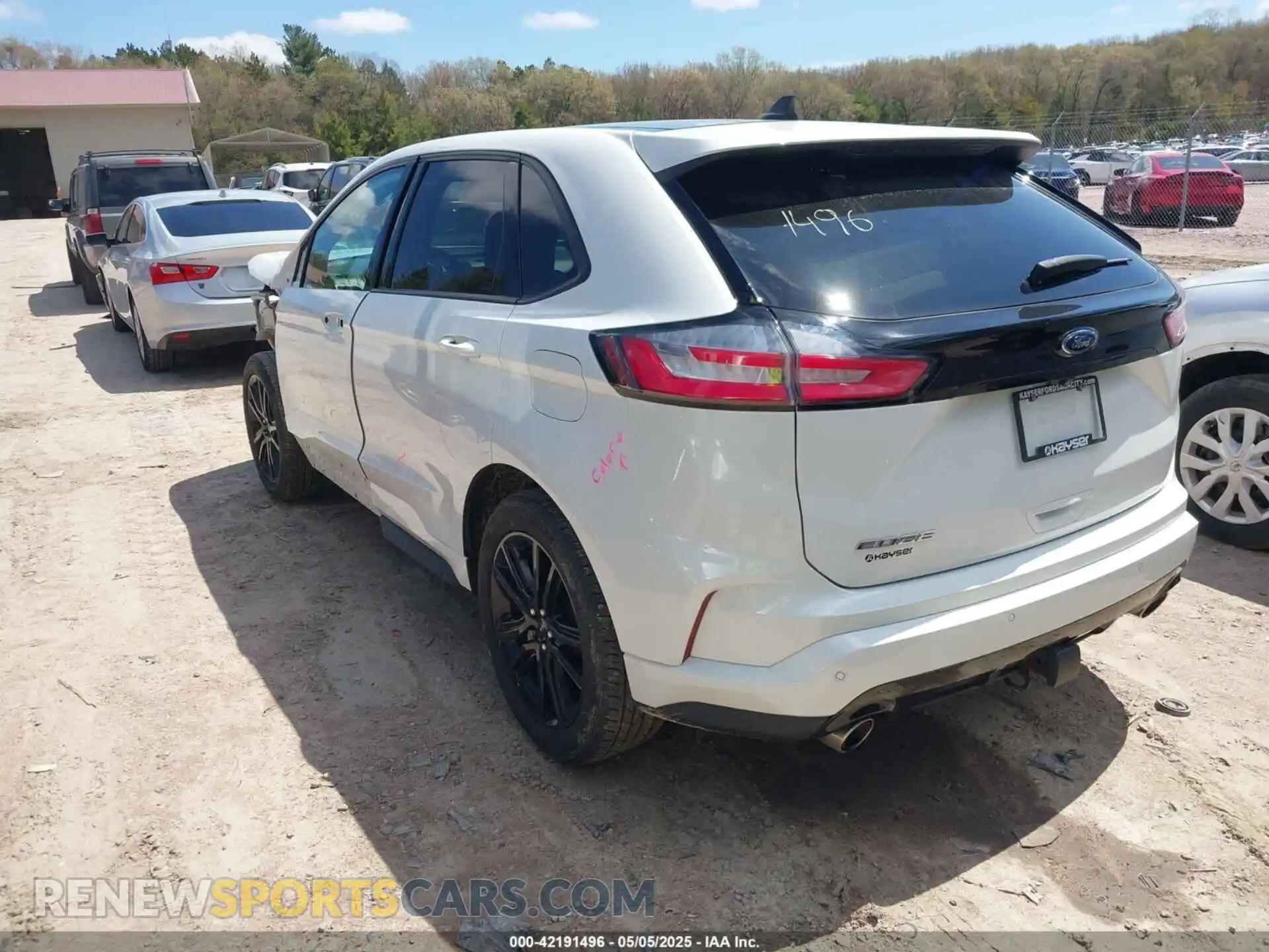 3 Photograph of a damaged car 2FMPK4J90LBB66434 FORD EDGE 2020