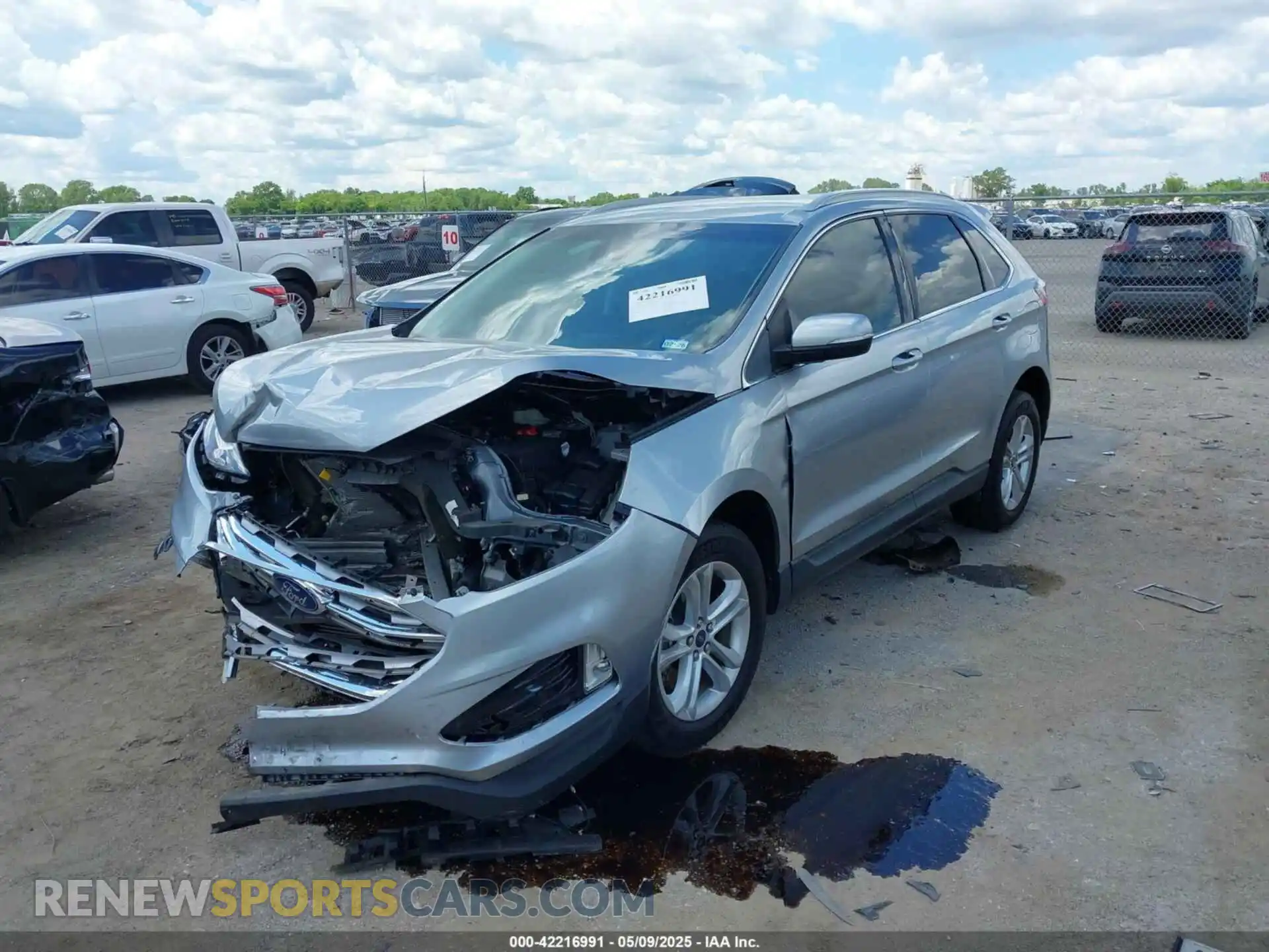 2 Фотография поврежденного автомобиля 2FMPK4J91LBA28546 FORD EDGE 2020