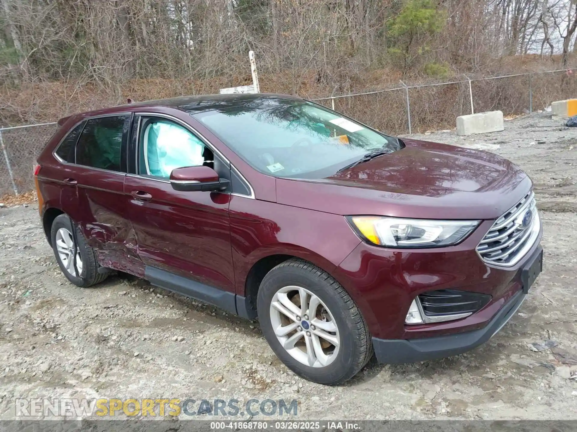 1 Photograph of a damaged car 2FMPK4J91LBA81134 FORD EDGE 2020