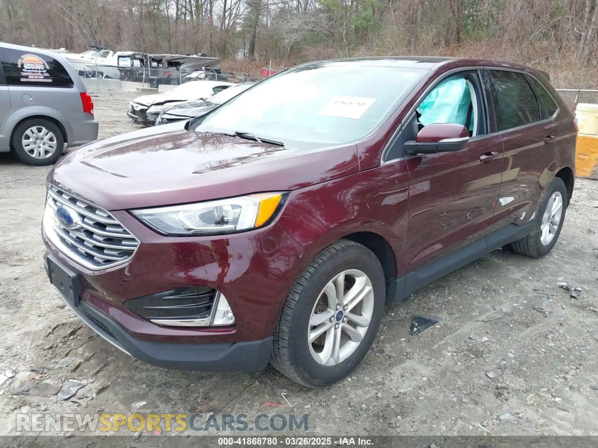 2 Photograph of a damaged car 2FMPK4J91LBA81134 FORD EDGE 2020