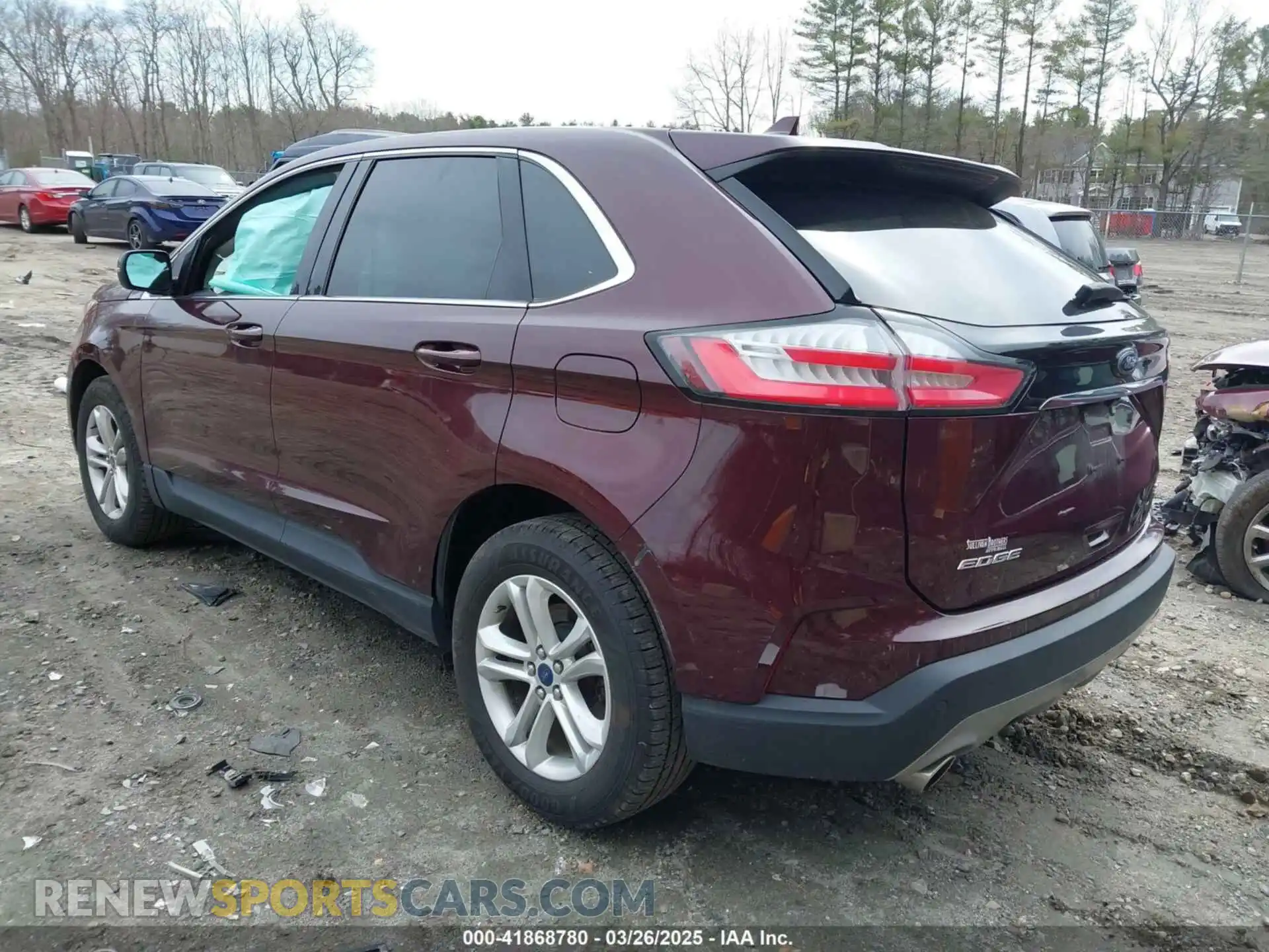 3 Photograph of a damaged car 2FMPK4J91LBA81134 FORD EDGE 2020