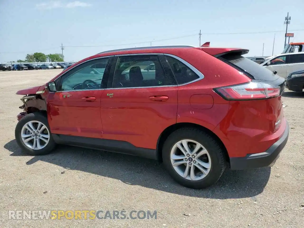 2 Photograph of a damaged car 2FMPK4J92LBA83975 FORD EDGE 2020