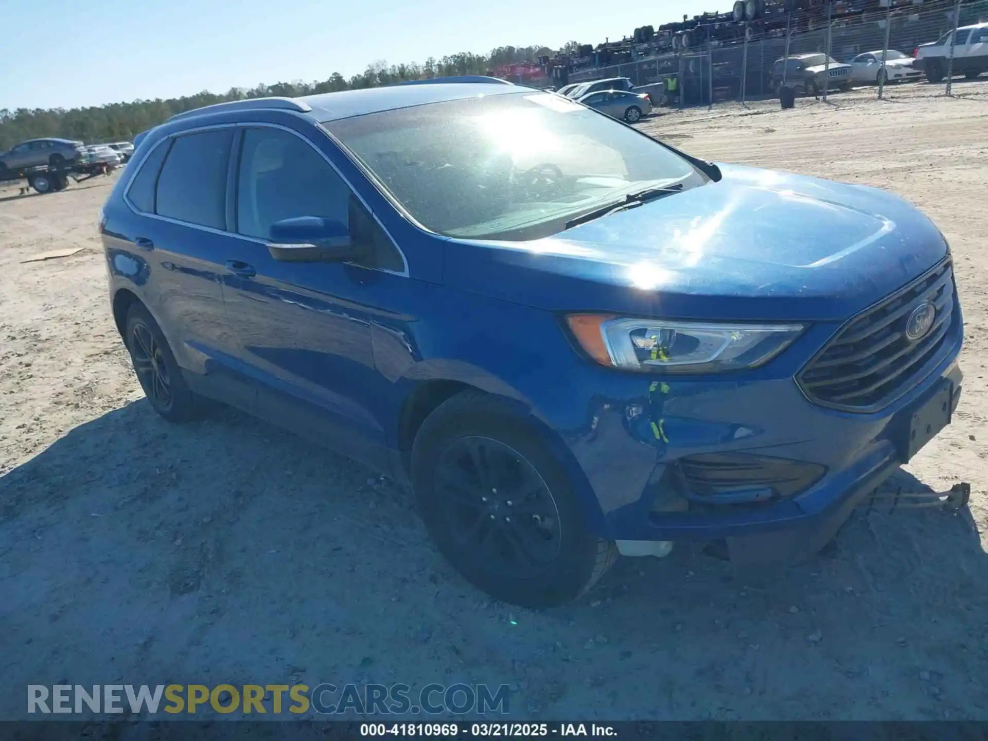 1 Photograph of a damaged car 2FMPK4J93LBA55019 FORD EDGE 2020