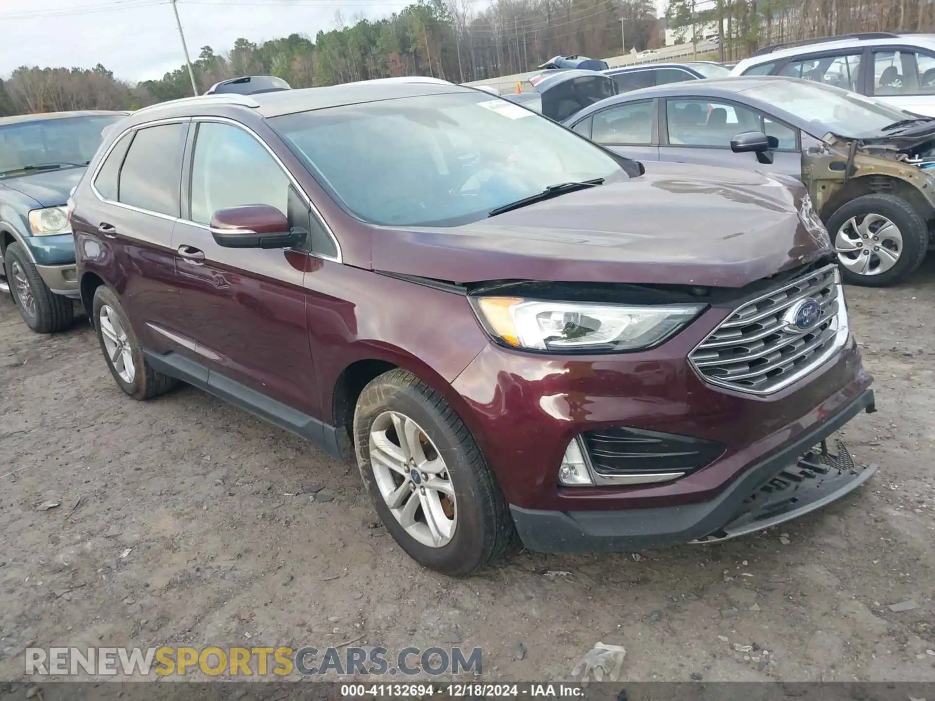1 Photograph of a damaged car 2FMPK4J94LBB06558 FORD EDGE 2020
