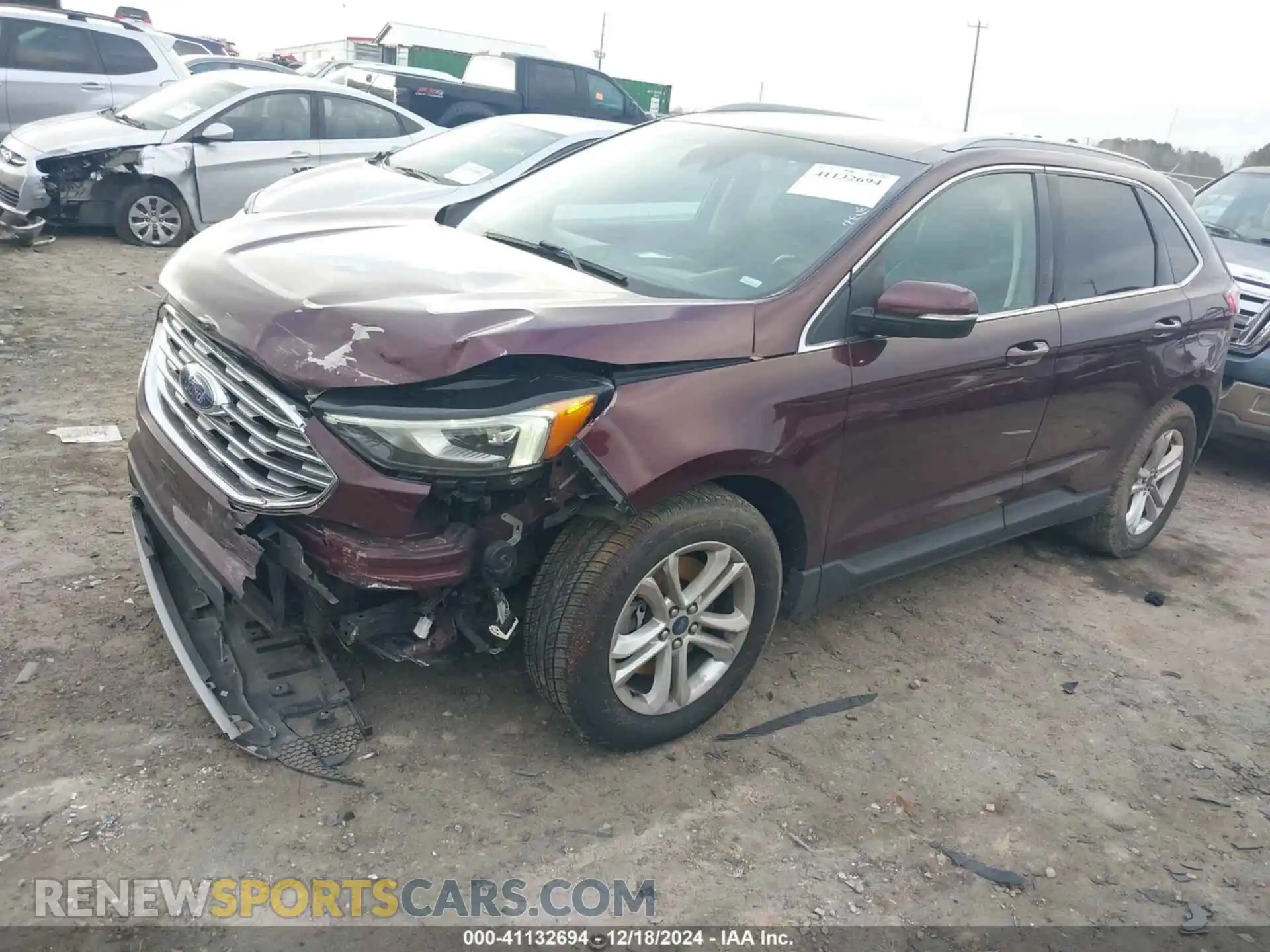 2 Photograph of a damaged car 2FMPK4J94LBB06558 FORD EDGE 2020