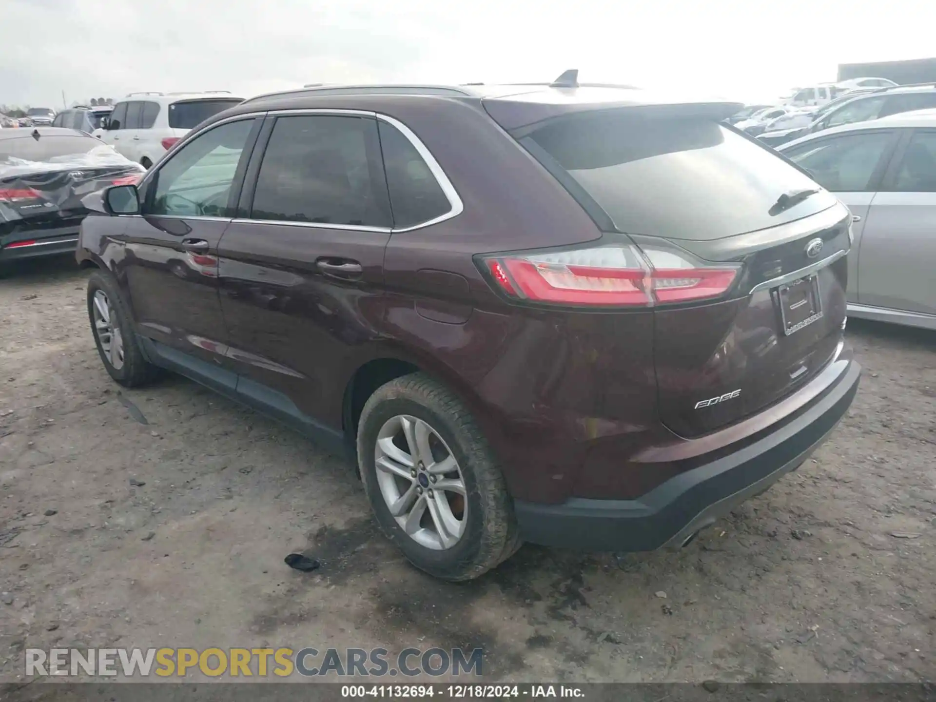 3 Photograph of a damaged car 2FMPK4J94LBB06558 FORD EDGE 2020