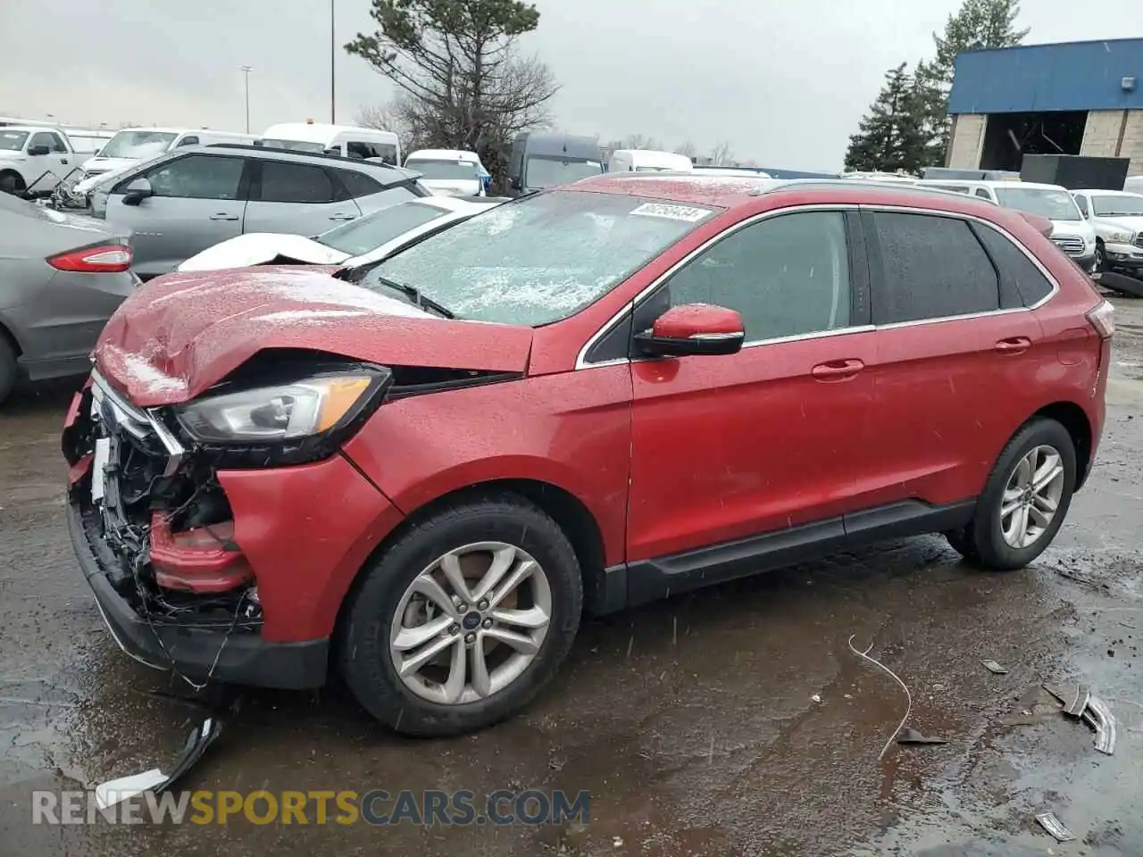 1 Photograph of a damaged car 2FMPK4J94LBB62869 FORD EDGE 2020