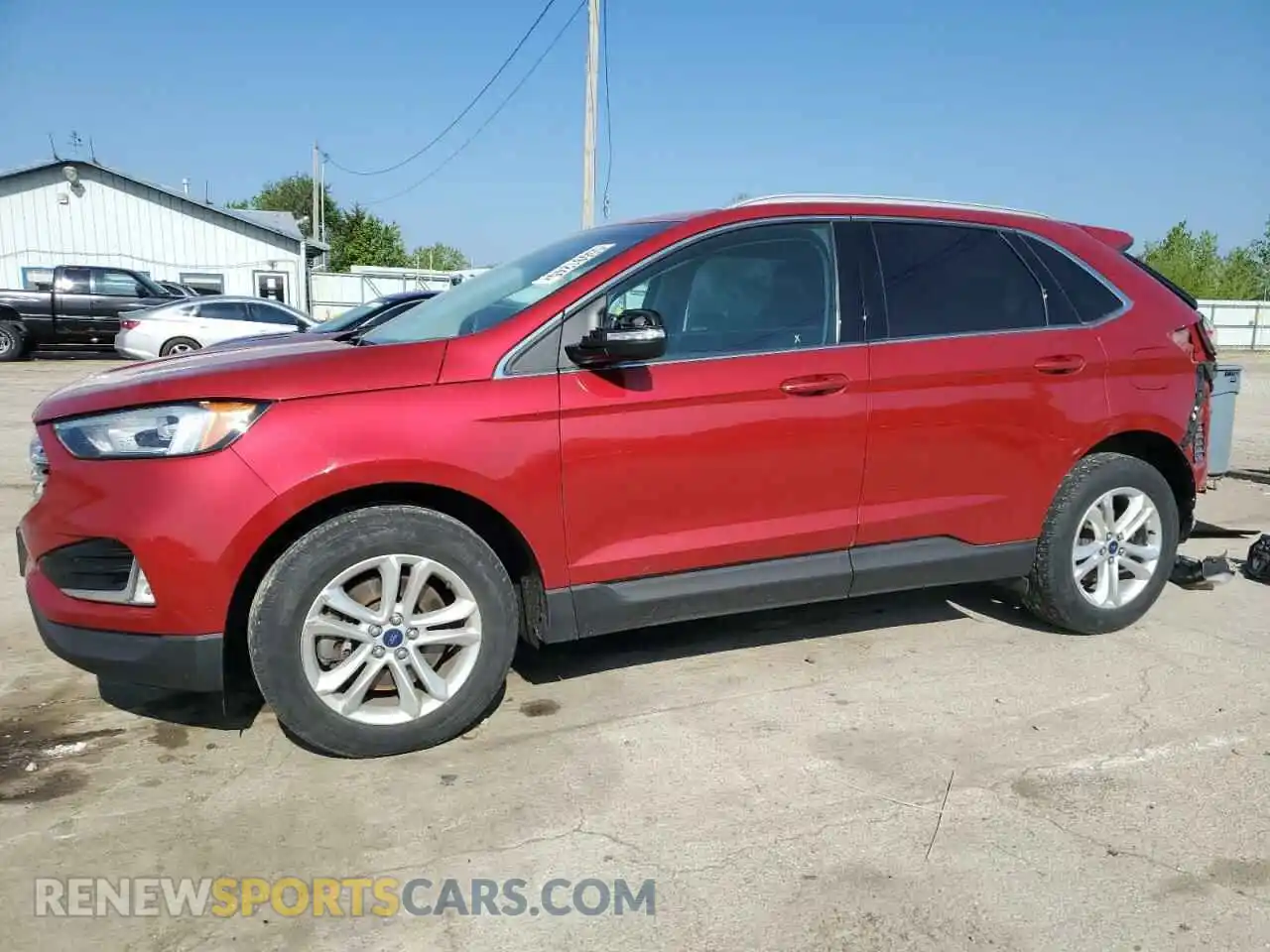 1 Photograph of a damaged car 2FMPK4J95LBA06923 FORD EDGE 2020