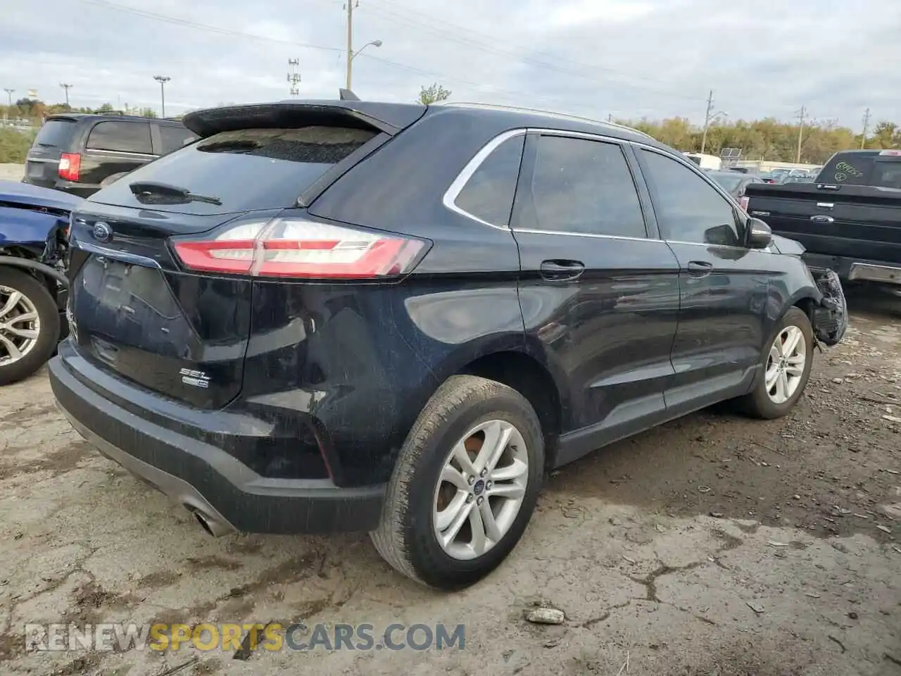 3 Photograph of a damaged car 2FMPK4J95LBB68096 FORD EDGE 2020