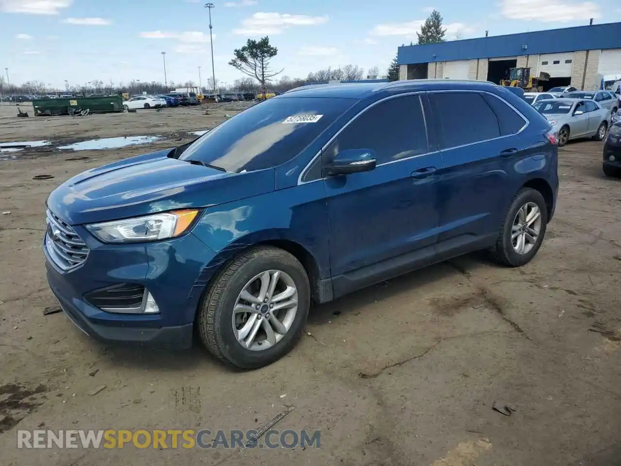 1 Photograph of a damaged car 2FMPK4J96LBB09848 FORD EDGE 2020