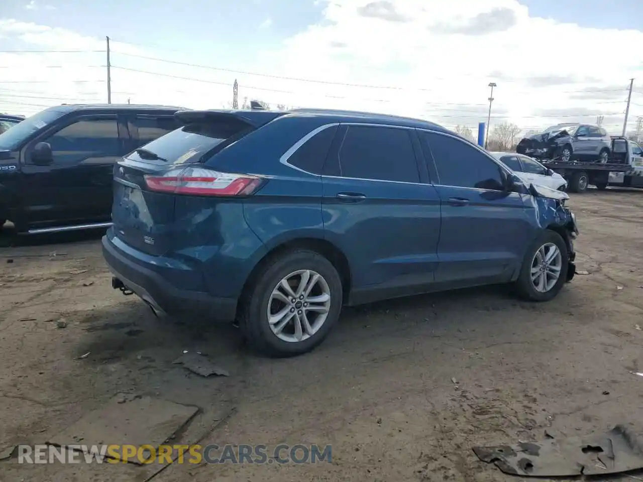 3 Photograph of a damaged car 2FMPK4J96LBB09848 FORD EDGE 2020
