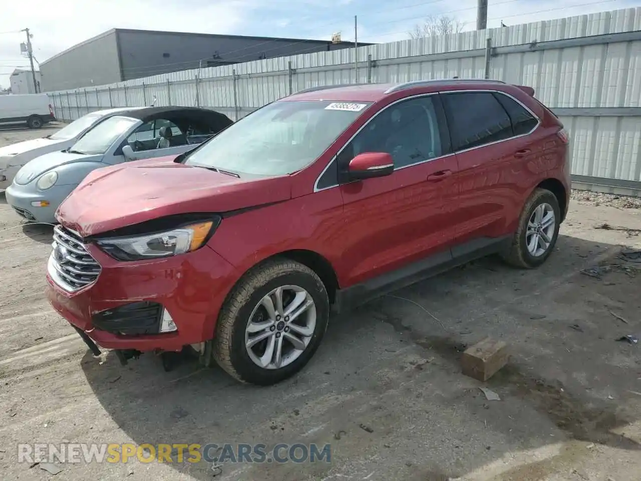 1 Photograph of a damaged car 2FMPK4J98LBA08567 FORD EDGE 2020