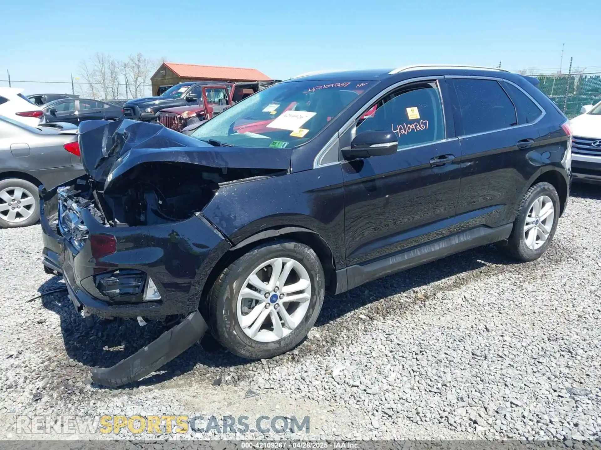 2 Photograph of a damaged car 2FMPK4J98LBA60703 FORD EDGE 2020