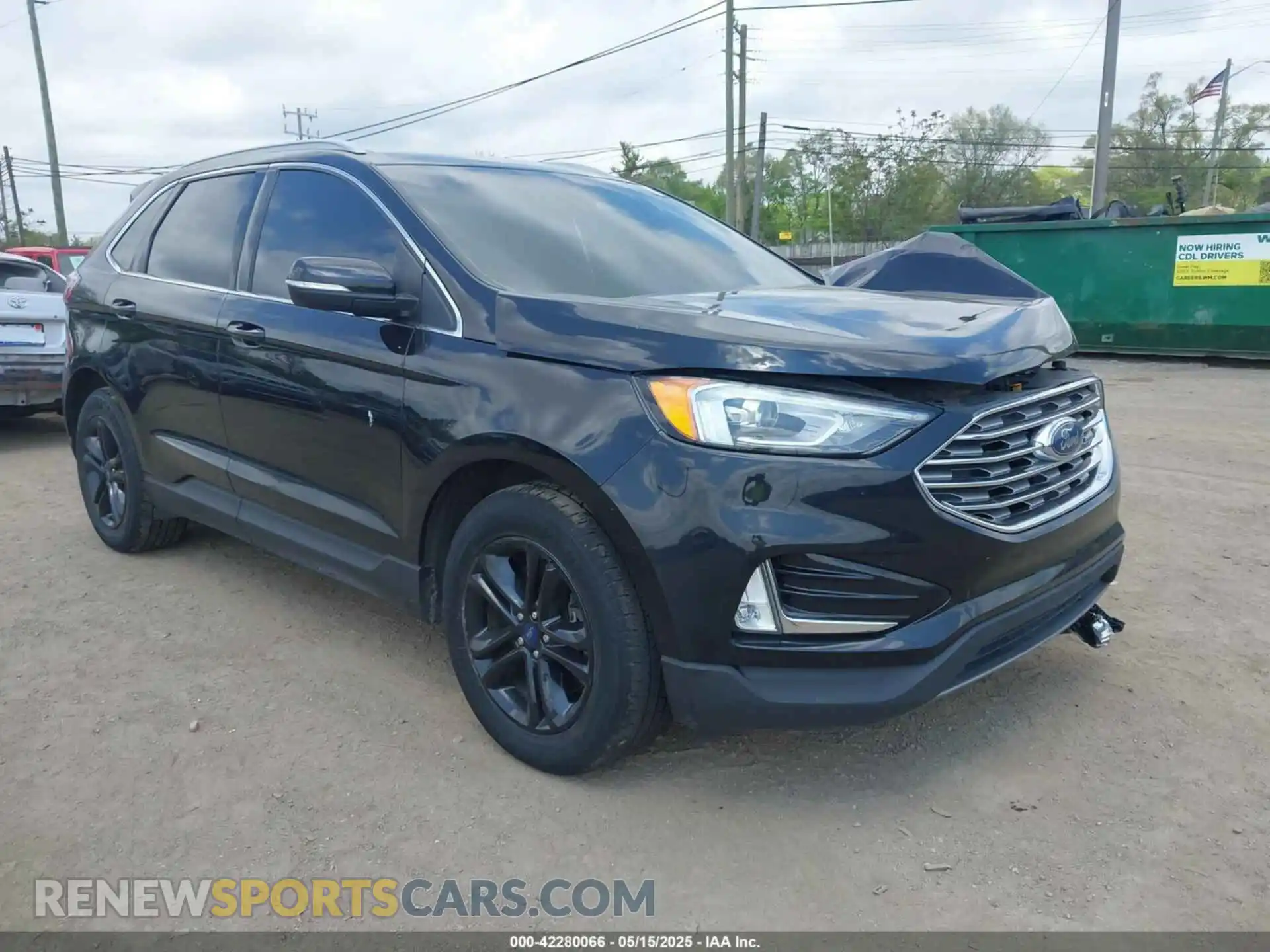 1 Photograph of a damaged car 2FMPK4J98LBB08250 FORD EDGE 2020