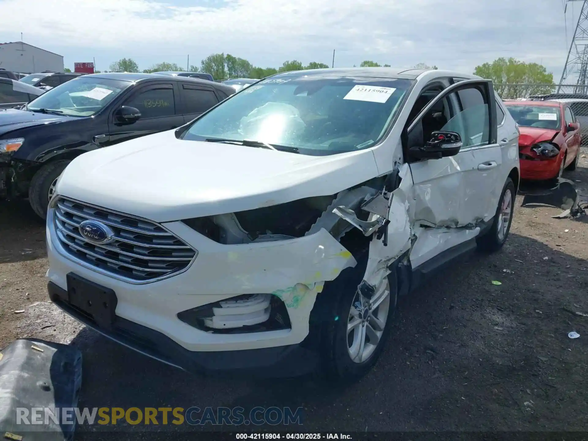 2 Photograph of a damaged car 2FMPK4J9XLBA07663 FORD EDGE 2020