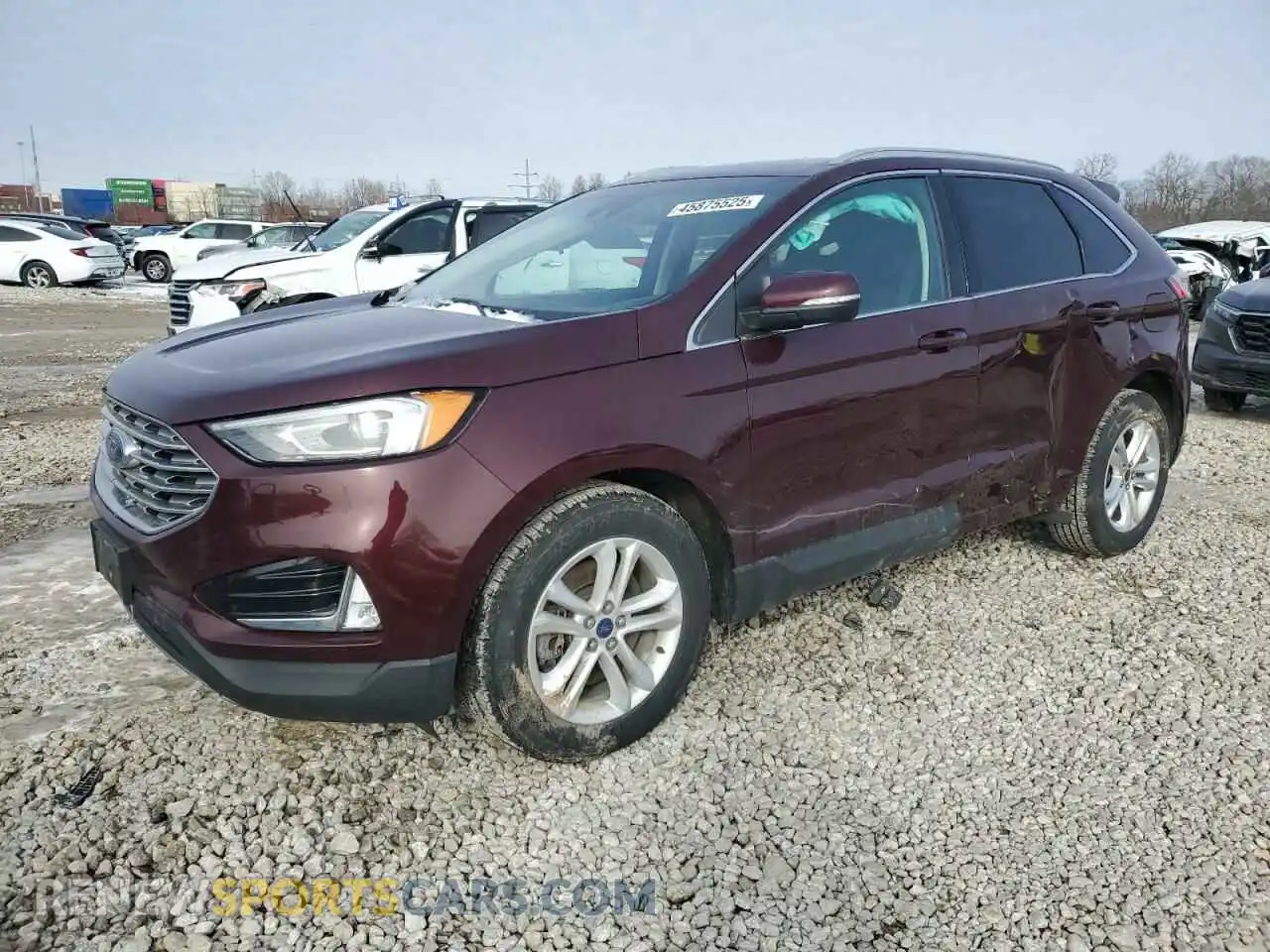 1 Photograph of a damaged car 2FMPK4J9XLBA57012 FORD EDGE 2020