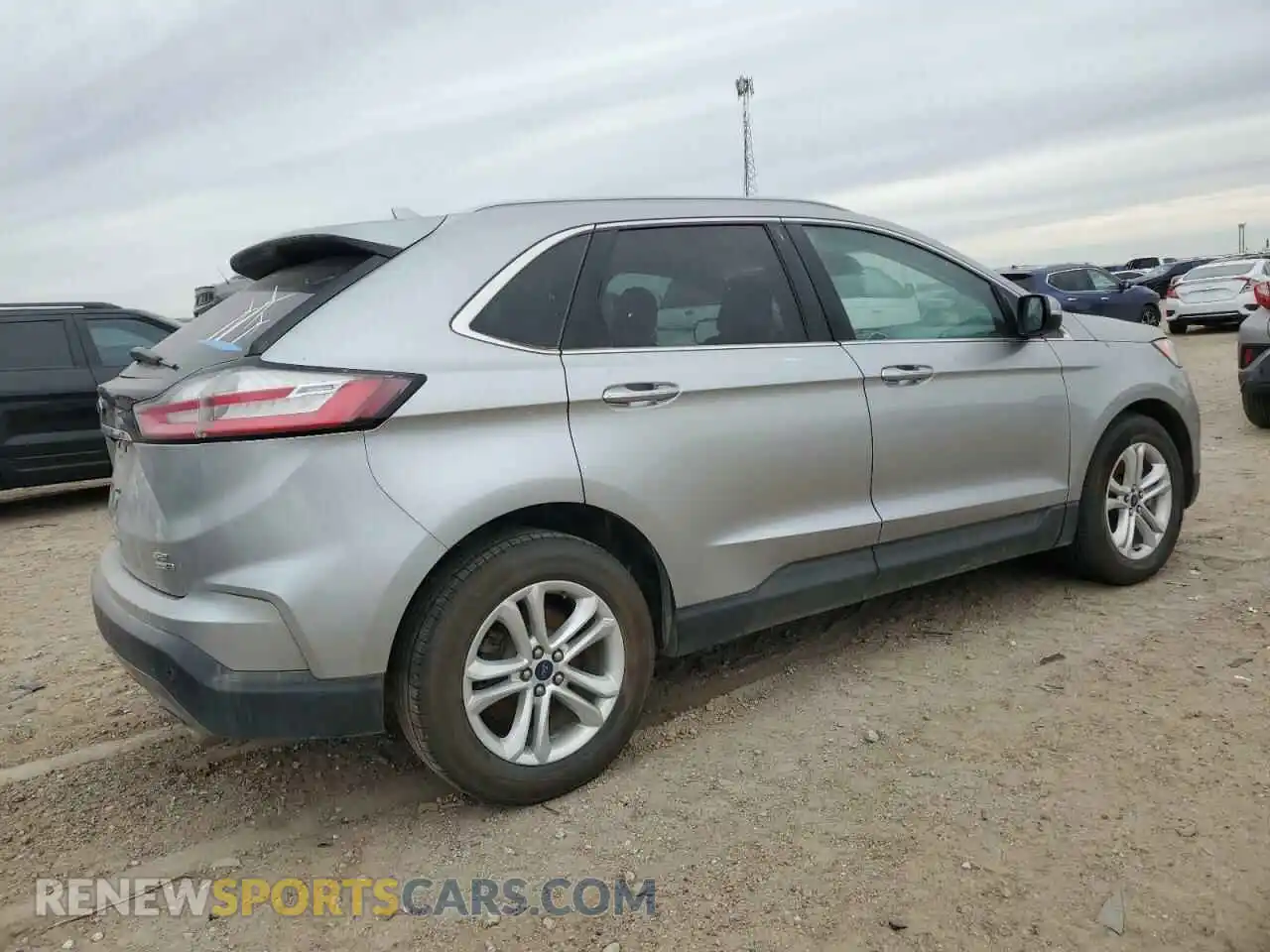 3 fotografías del automóvil dañado 2FMPK4J9XLBA58175 FORD EDGE 2020