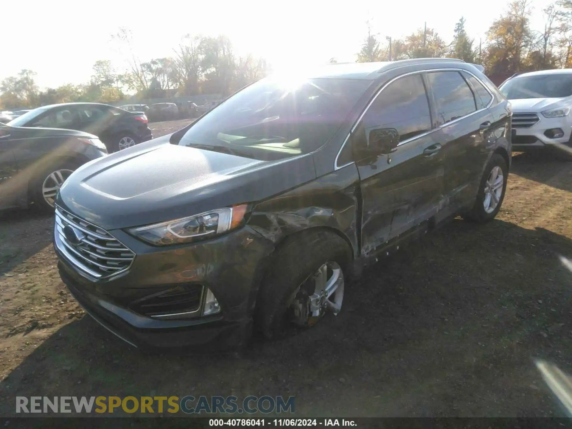 2 fotografías del automóvil dañado 2FMPK4J9XLBB61581 FORD EDGE 2020