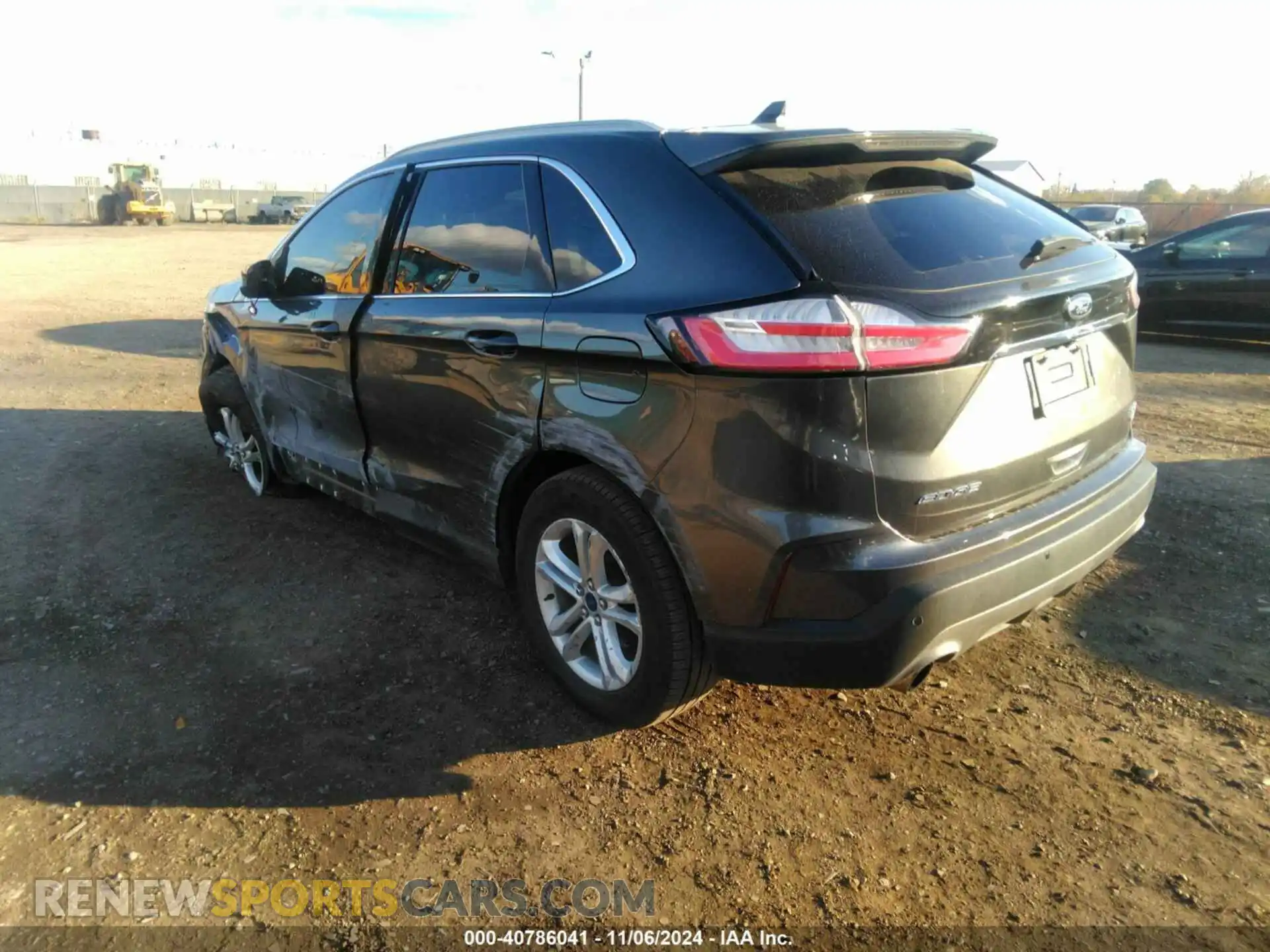 3 fotografías del automóvil dañado 2FMPK4J9XLBB61581 FORD EDGE 2020
