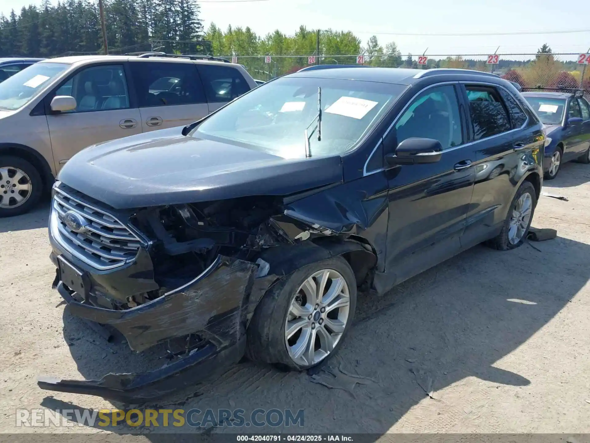 2 Photograph of a damaged car 2FMPK4K90LBA45434 FORD EDGE 2020