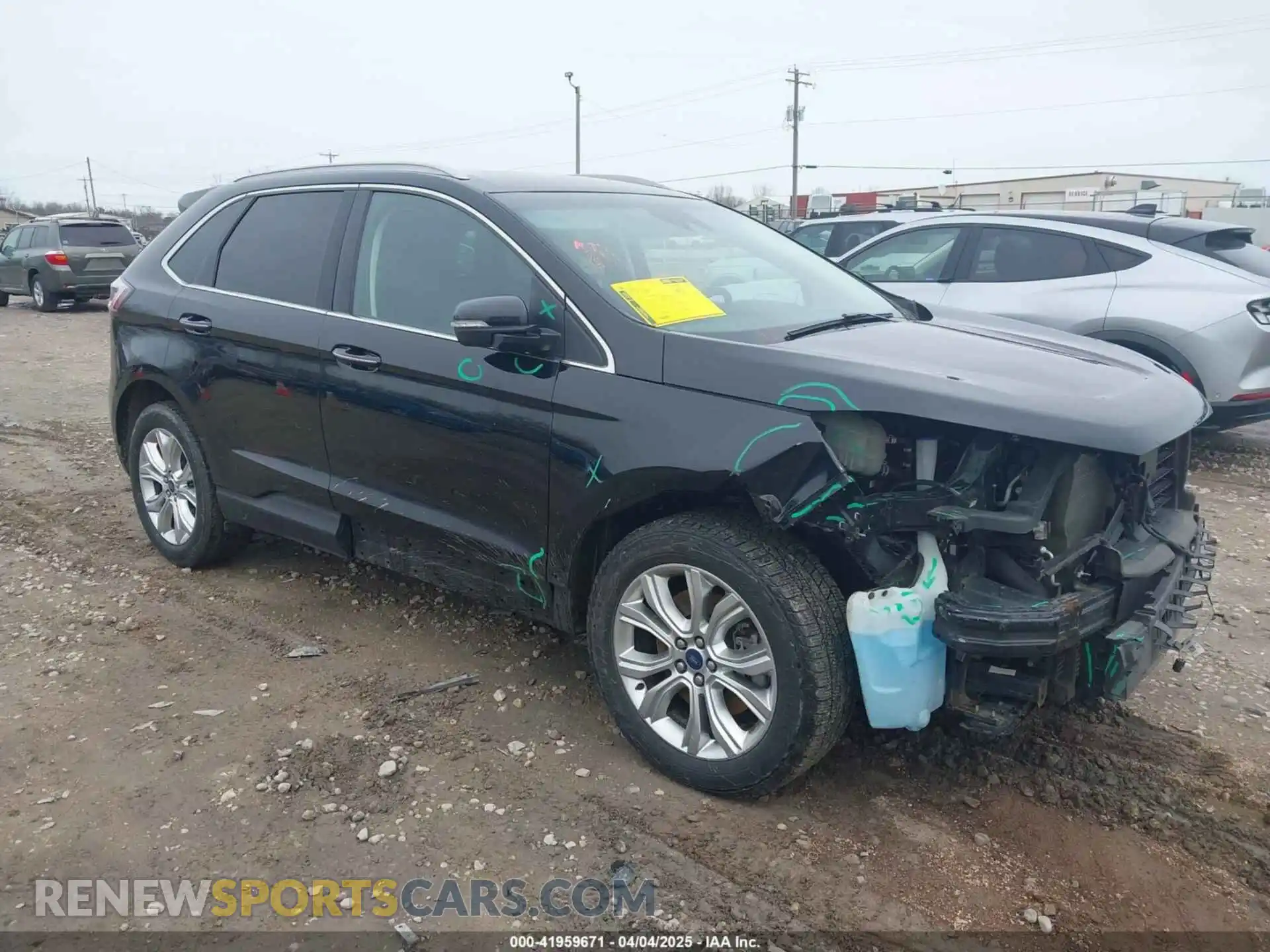 1 Photograph of a damaged car 2FMPK4K90LBA73783 FORD EDGE 2020