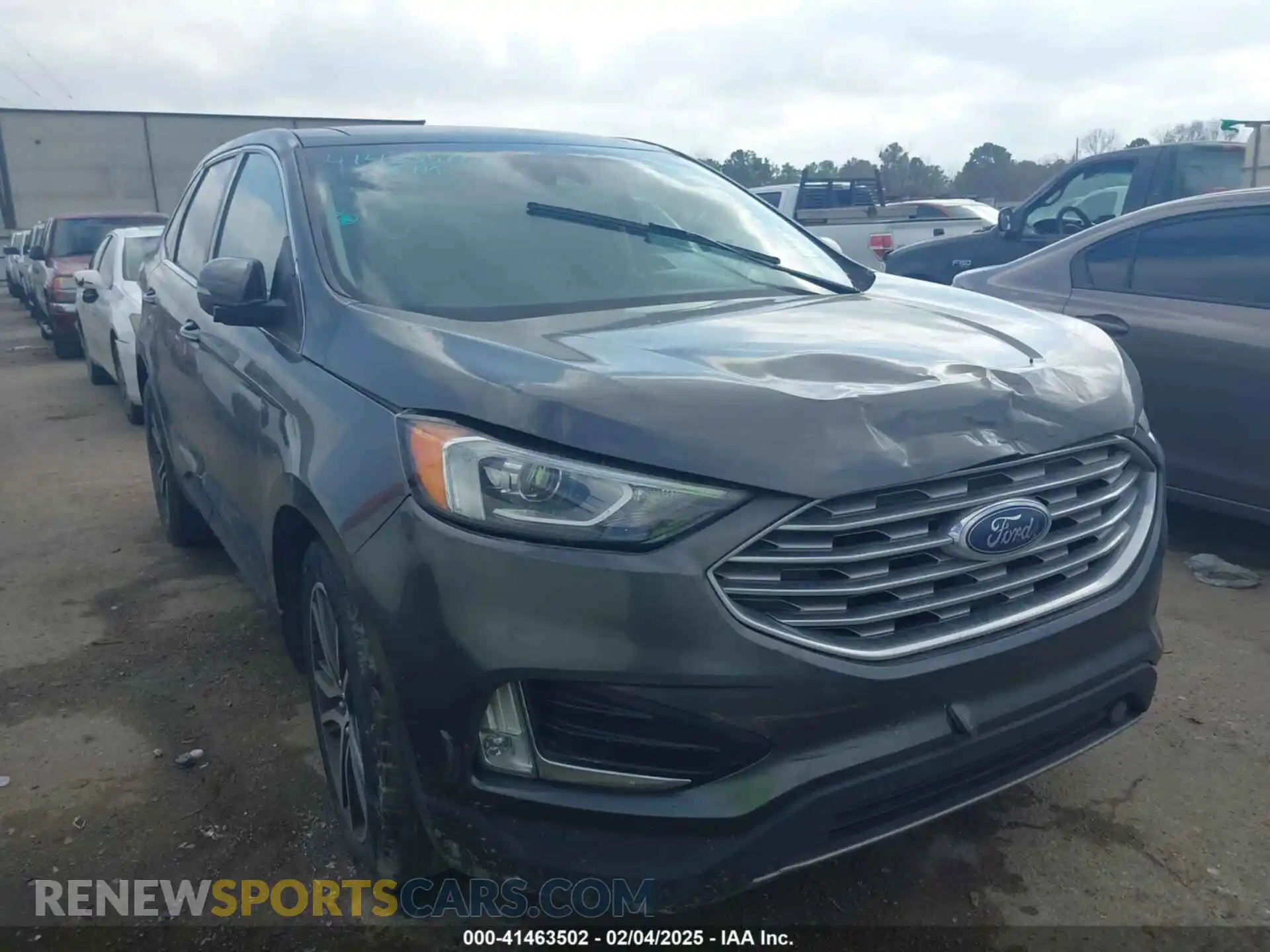 1 Photograph of a damaged car 2FMPK4K92LBA35620 FORD EDGE 2020