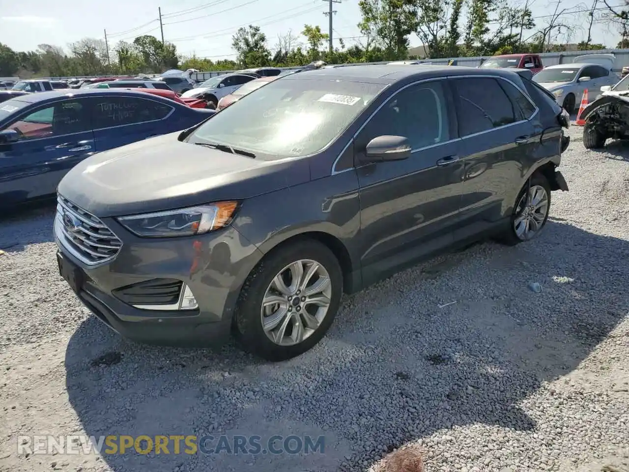1 Photograph of a damaged car 2FMPK4K92LBB00854 FORD EDGE 2020