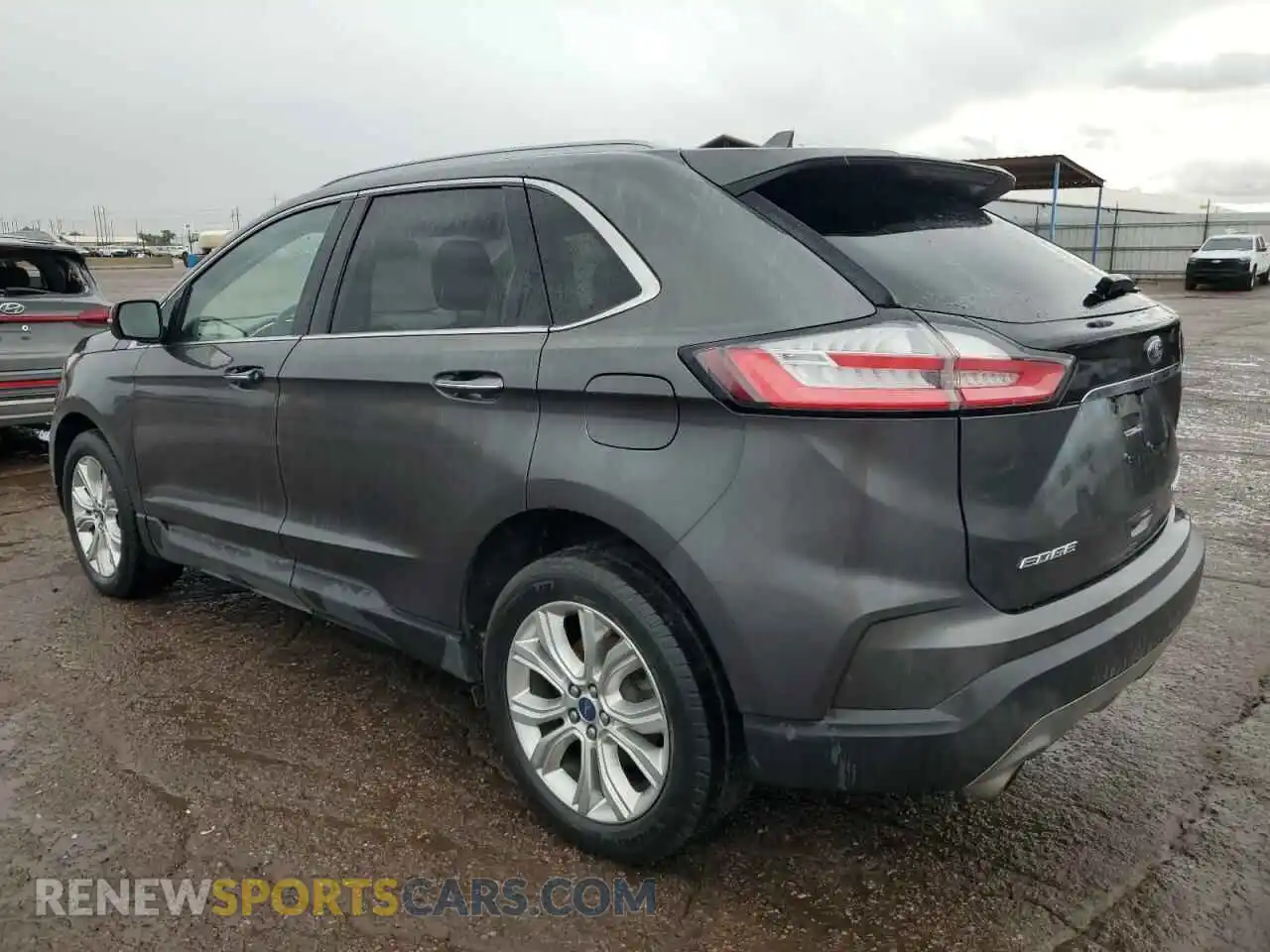 2 fotografías del automóvil dañado 2FMPK4K96LBA60018 FORD EDGE 2020