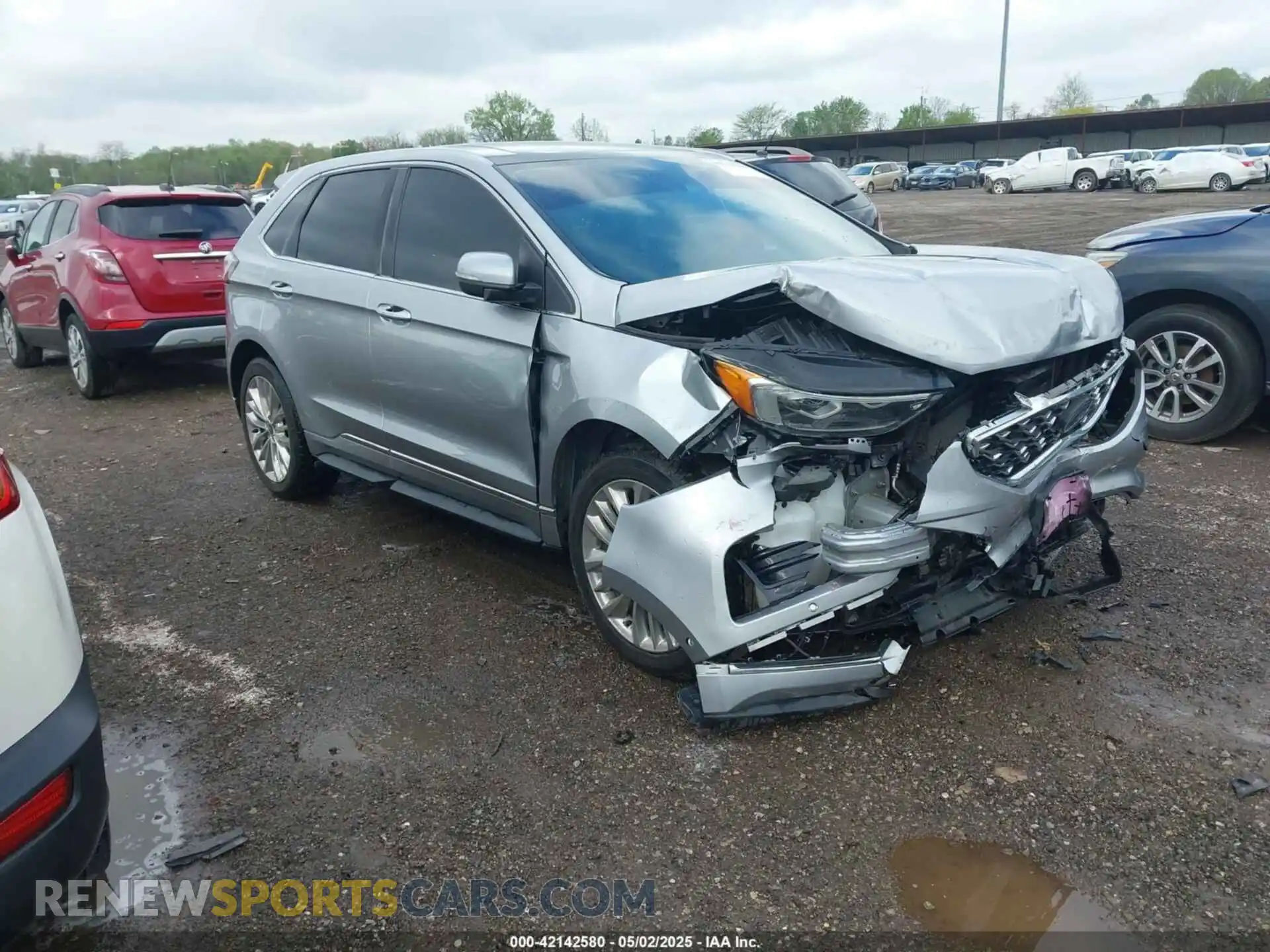 1 Photograph of a damaged car 2FMPK4K96LBB60376 FORD EDGE 2020