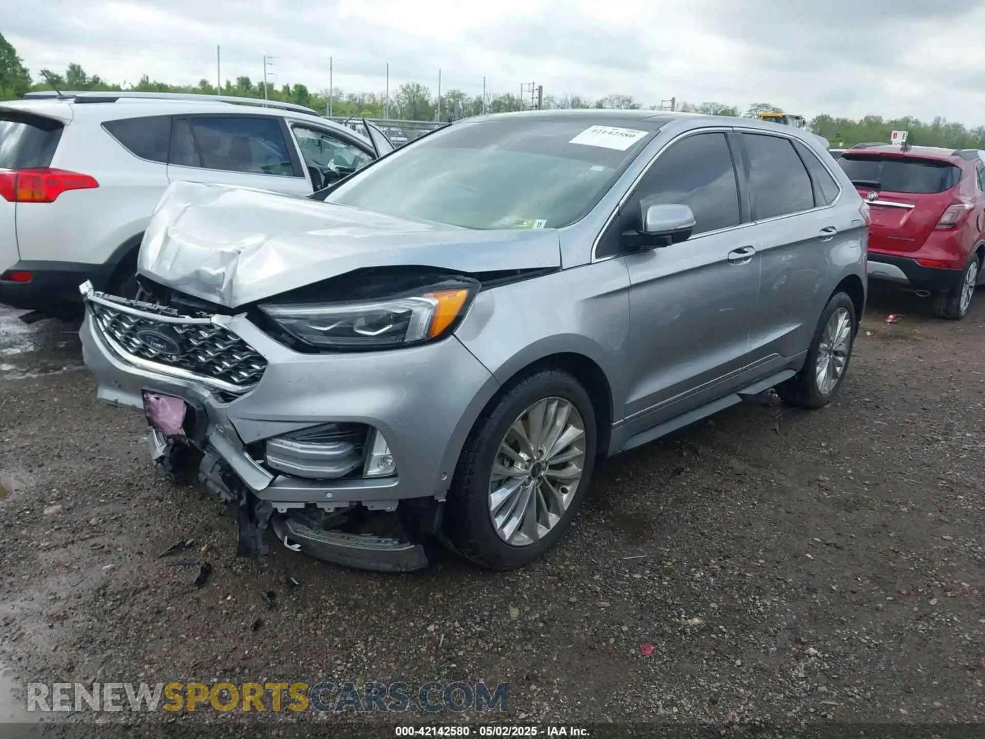2 Photograph of a damaged car 2FMPK4K96LBB60376 FORD EDGE 2020